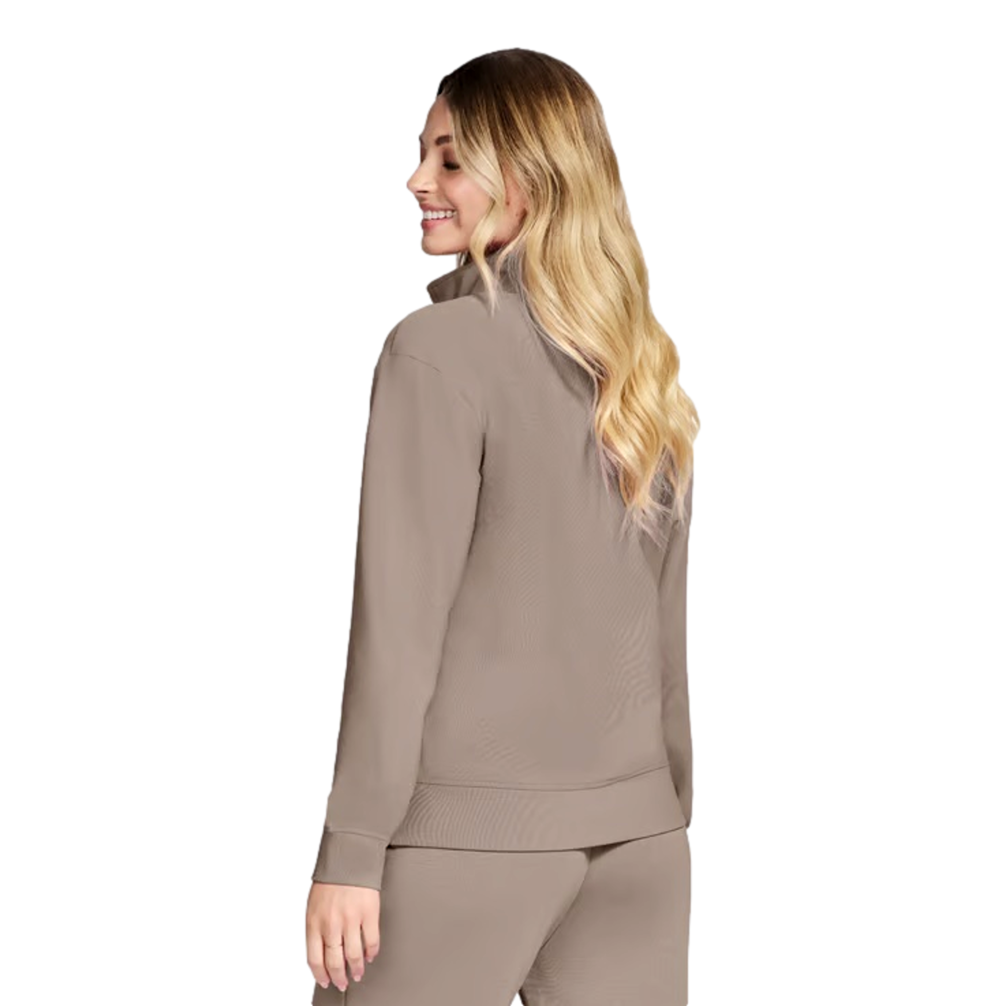 GO LUX Rib Women's Golf Quarter Zip