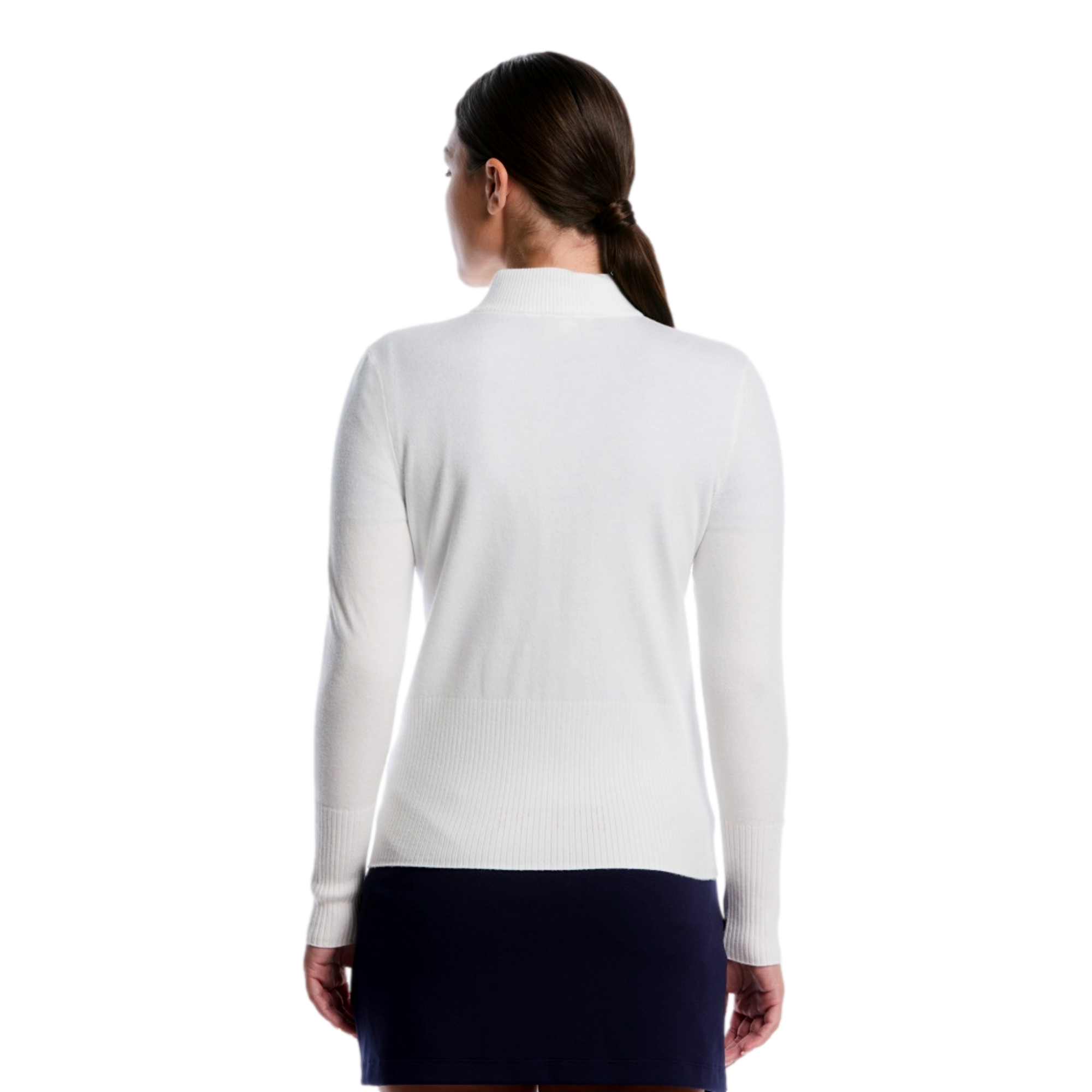 Full Zip Women's Golf Sweater Jacket