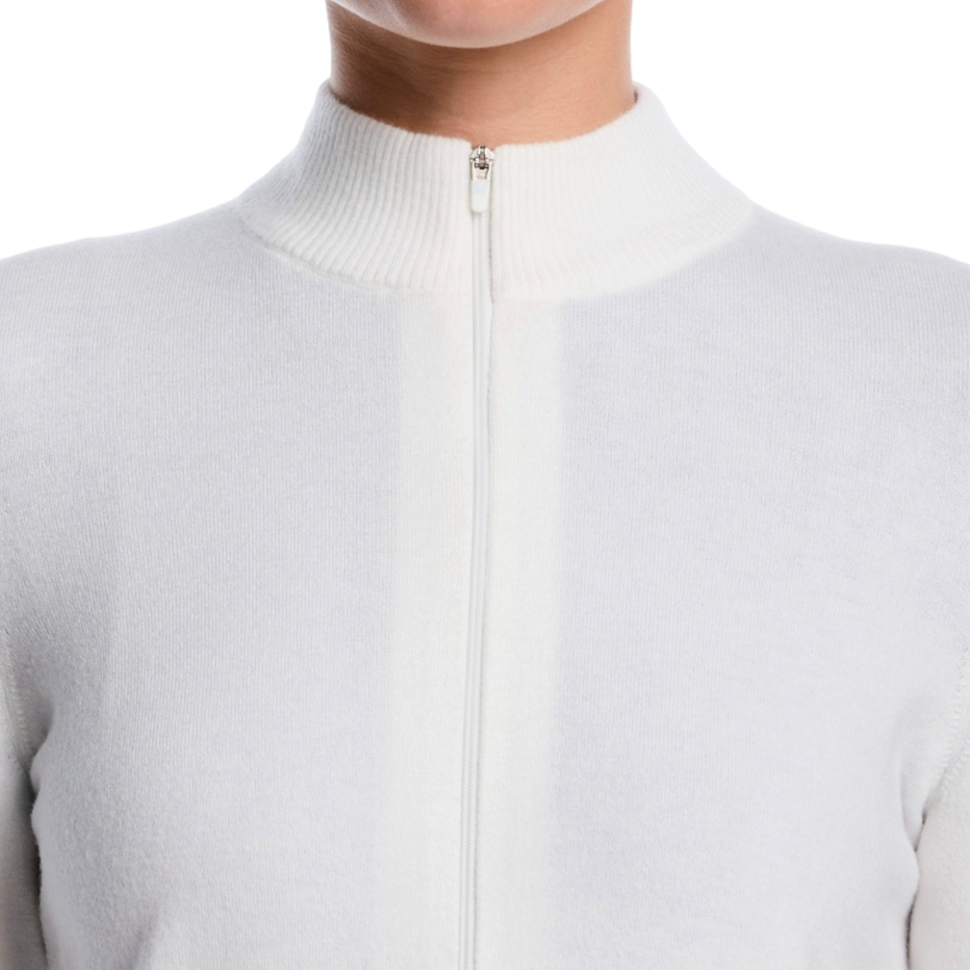 Full Zip Women's Golf Sweater Jacket