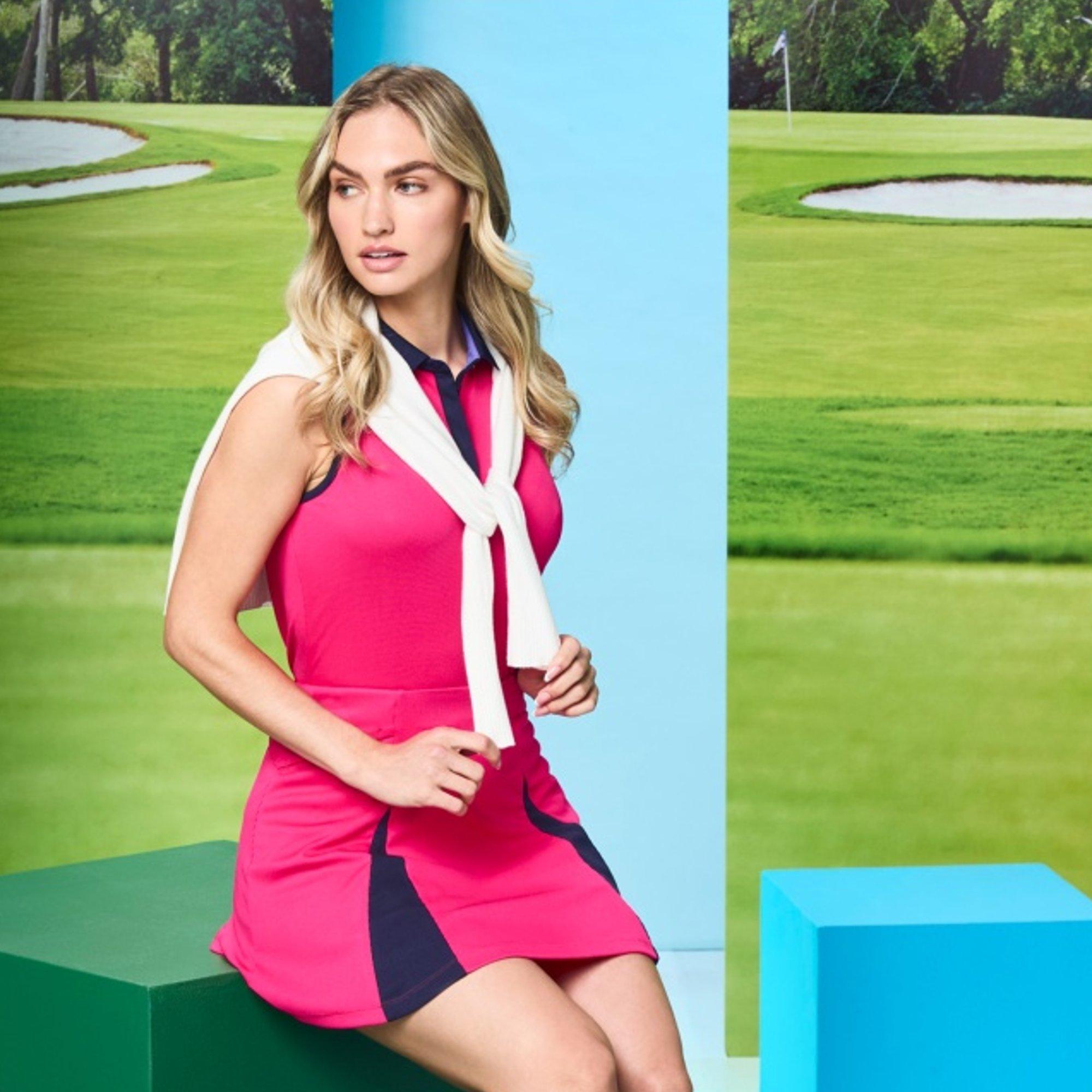 Full Zip Women's Golf Sweater Jacket