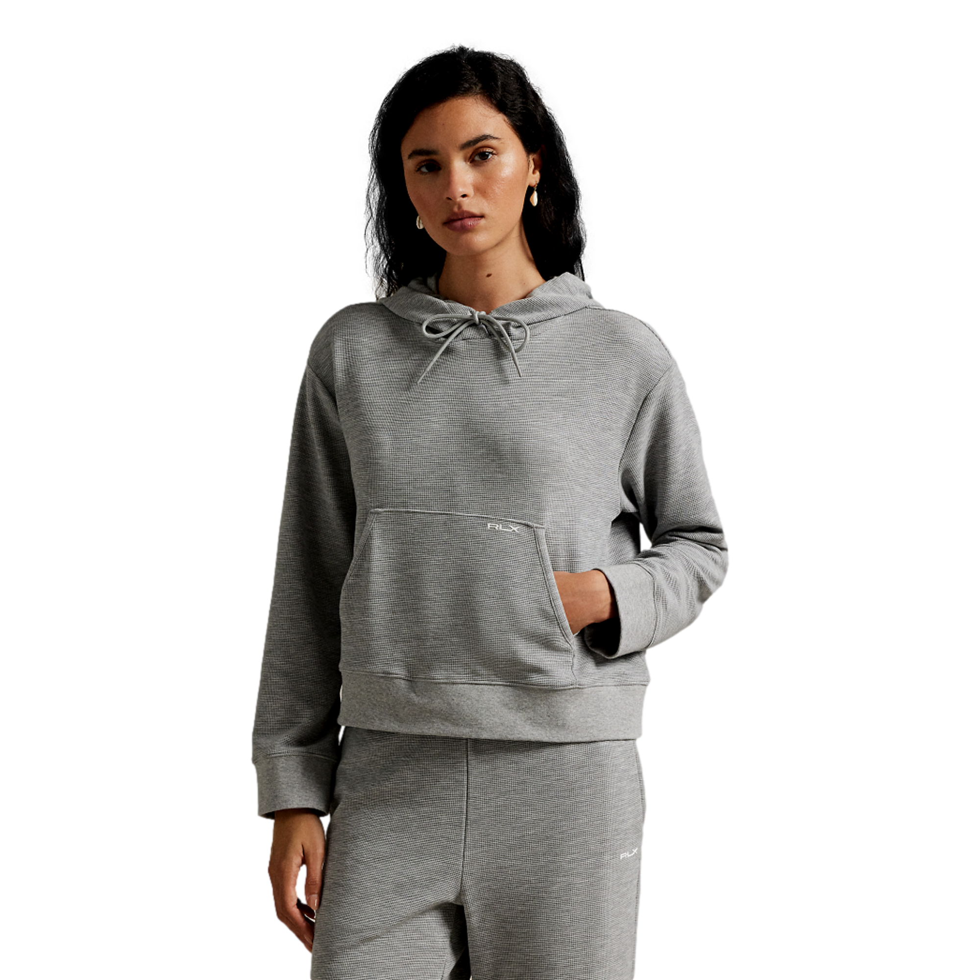 Tech Waffle Knit Women's Golf Hoodie