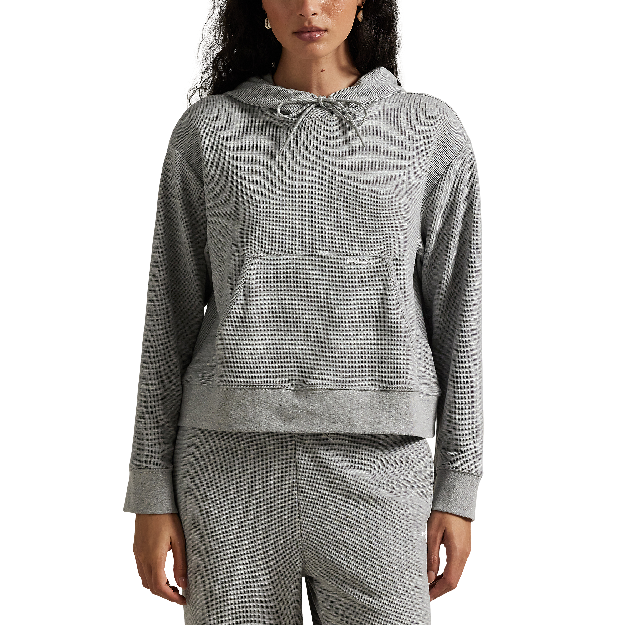 Tech Waffle Knit Women's Golf Hoodie