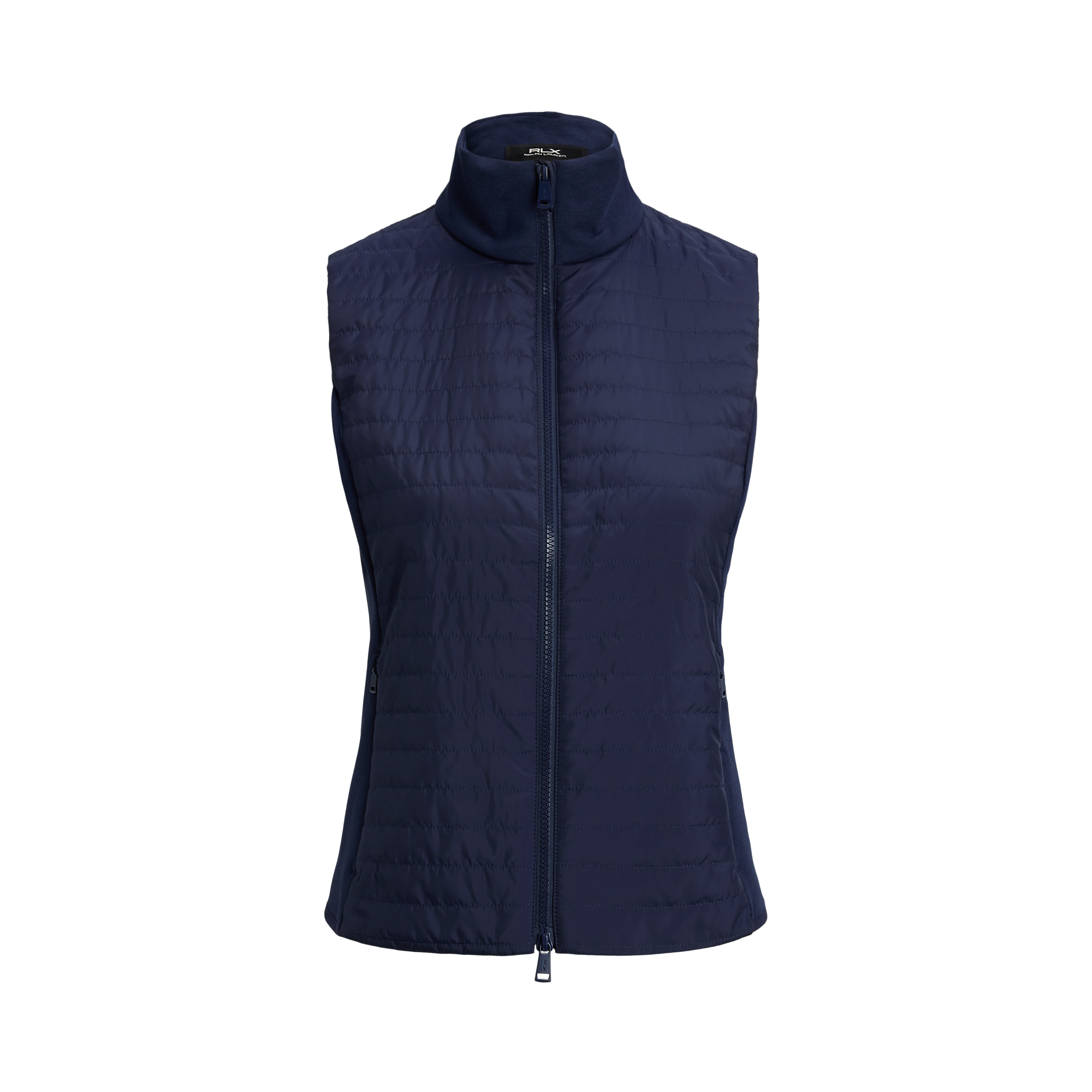 Performance Hybrid Quilted Full Zip Women's Golf Vest