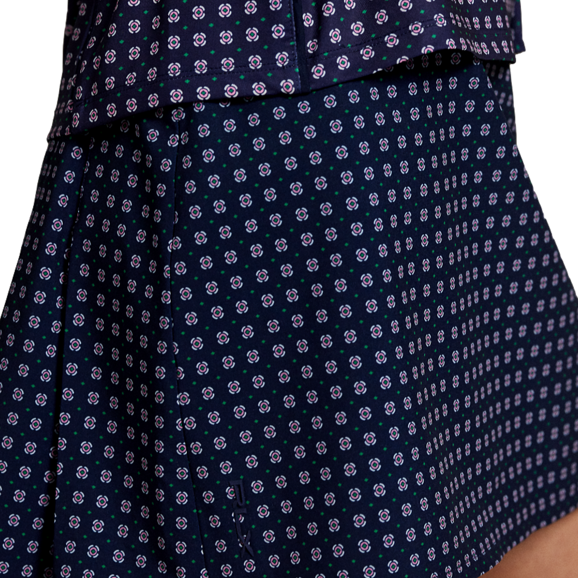 Flower Geo Print Stretch Women's 15" Golf Skort