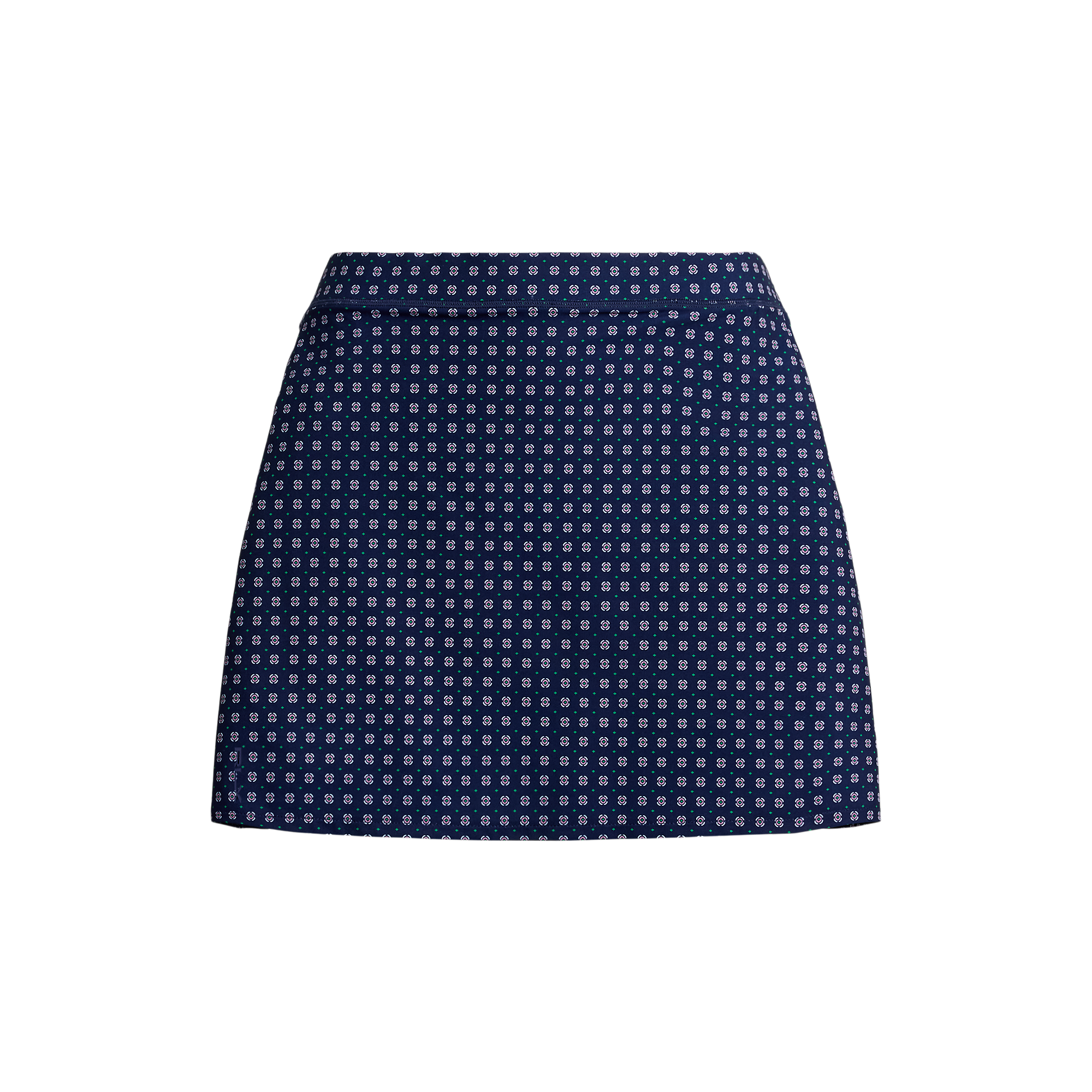 Flower Geo Print Stretch Women's 15" Golf Skort