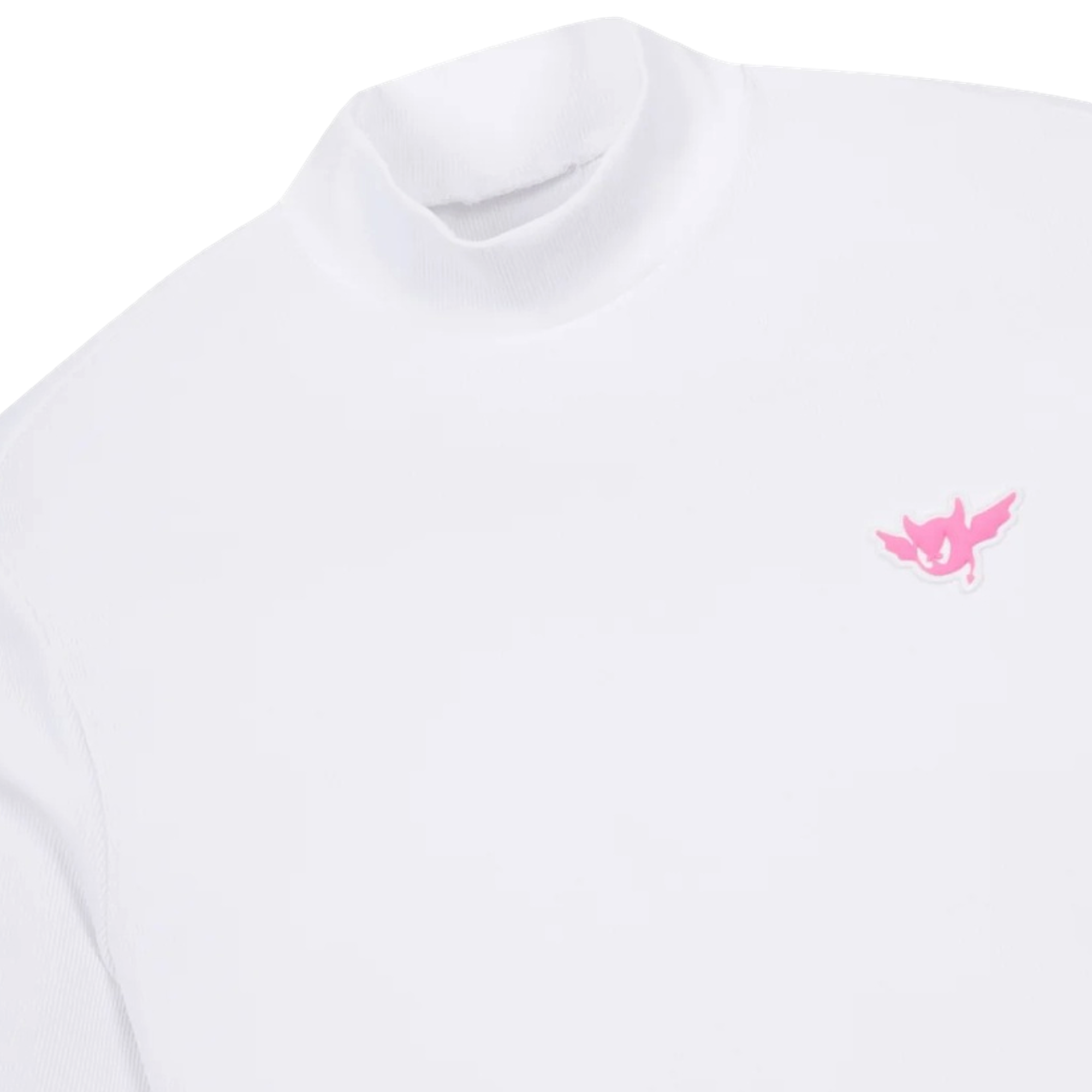 Women's Stretch Mock Neck Short Sleeve Top