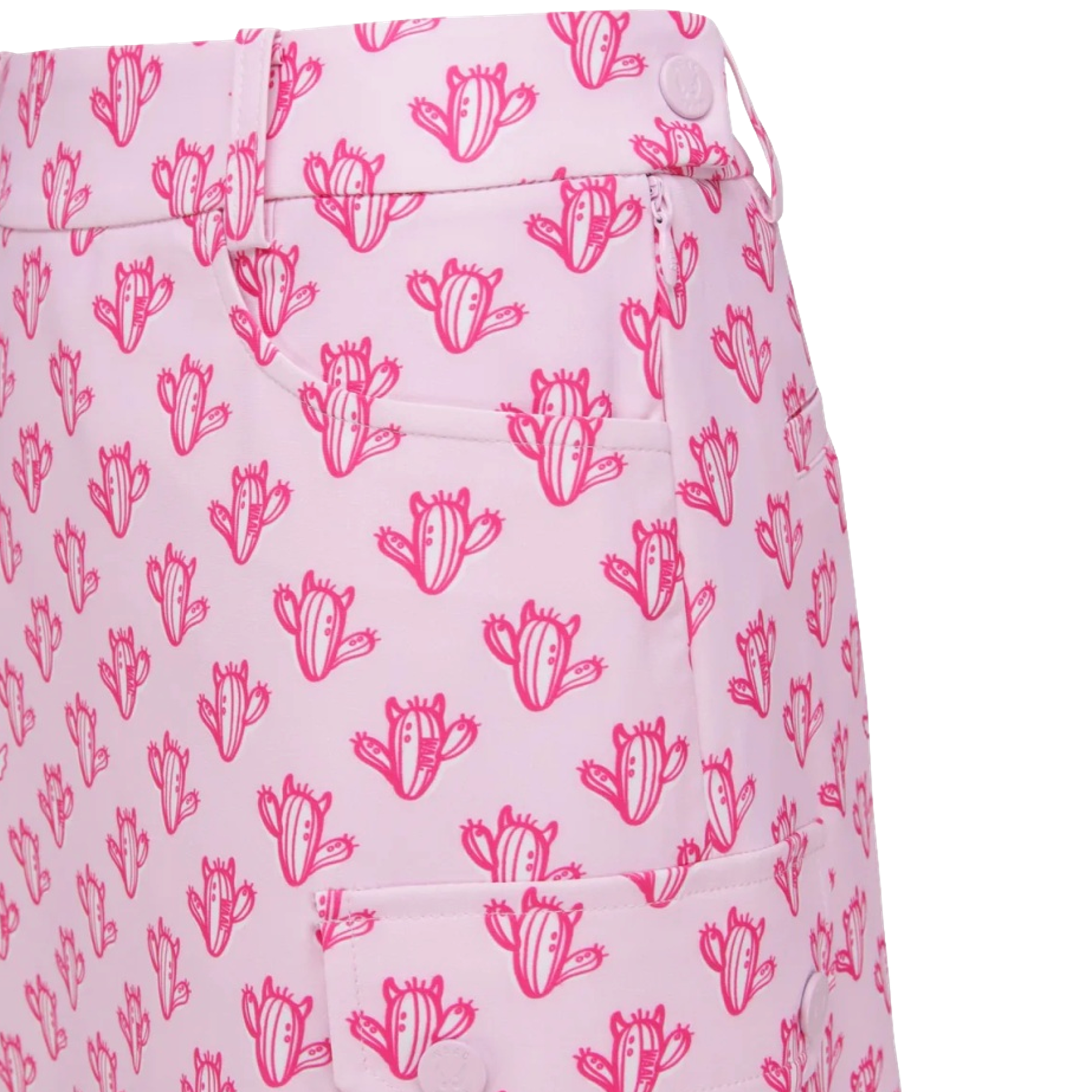 Cacti Print Cargo Women's Golf Skirt