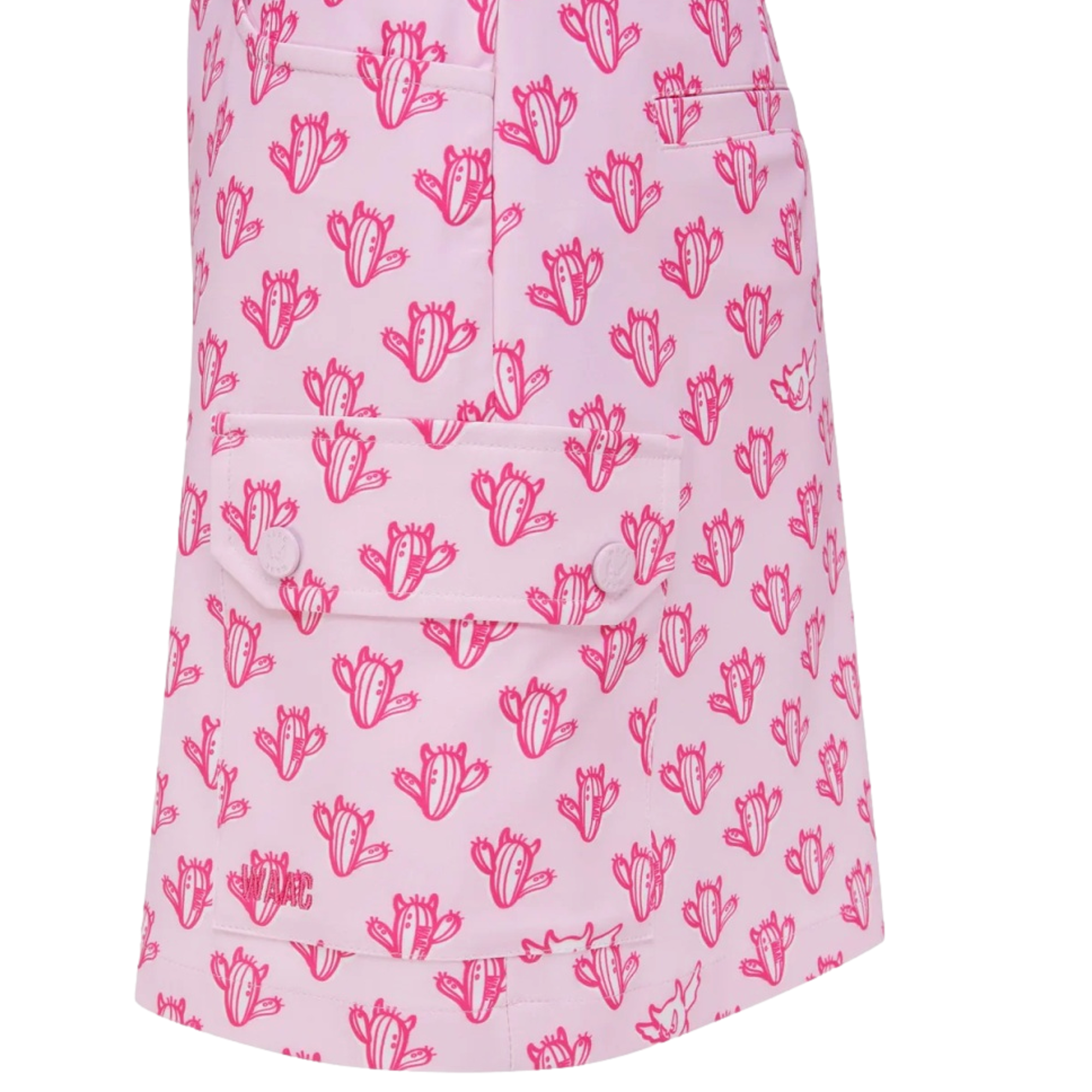 Cacti Print Cargo Women's Golf Skirt