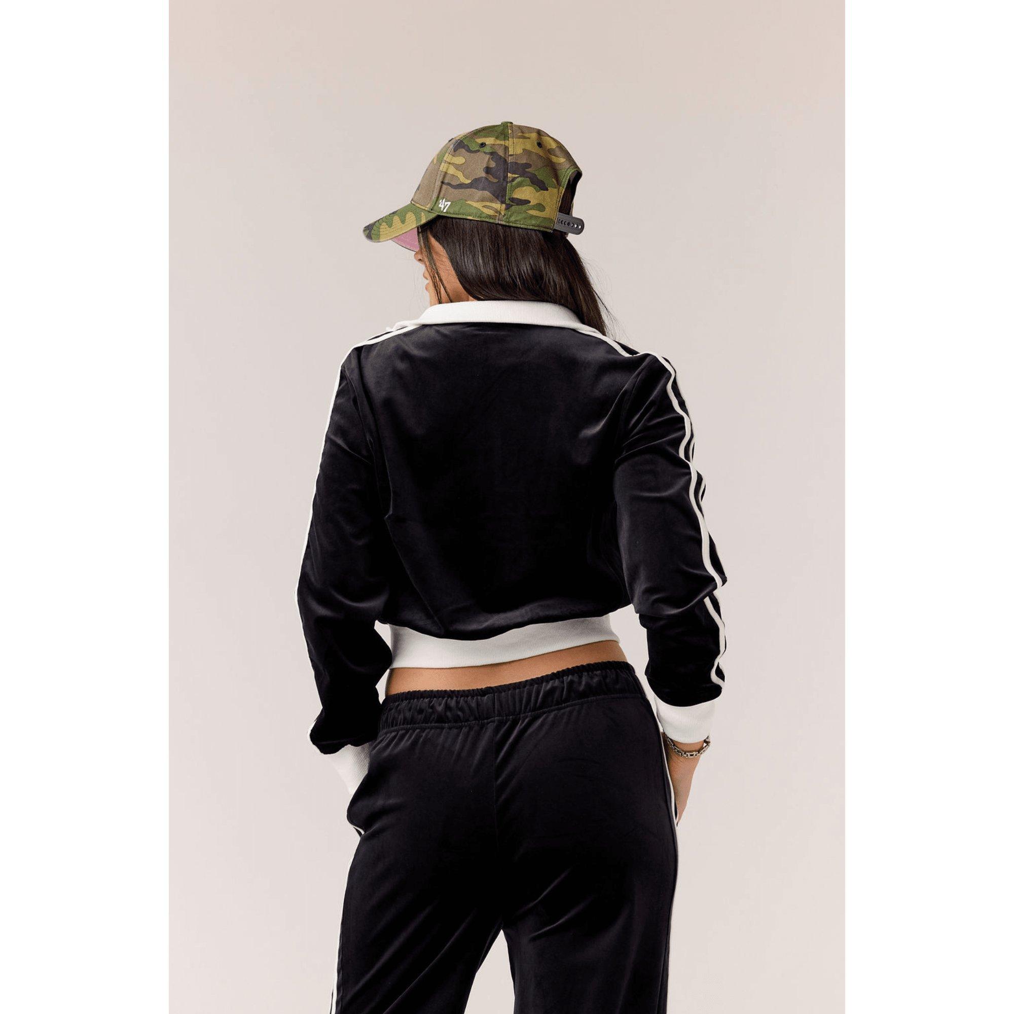 Velour Track Women's Golf Jacket