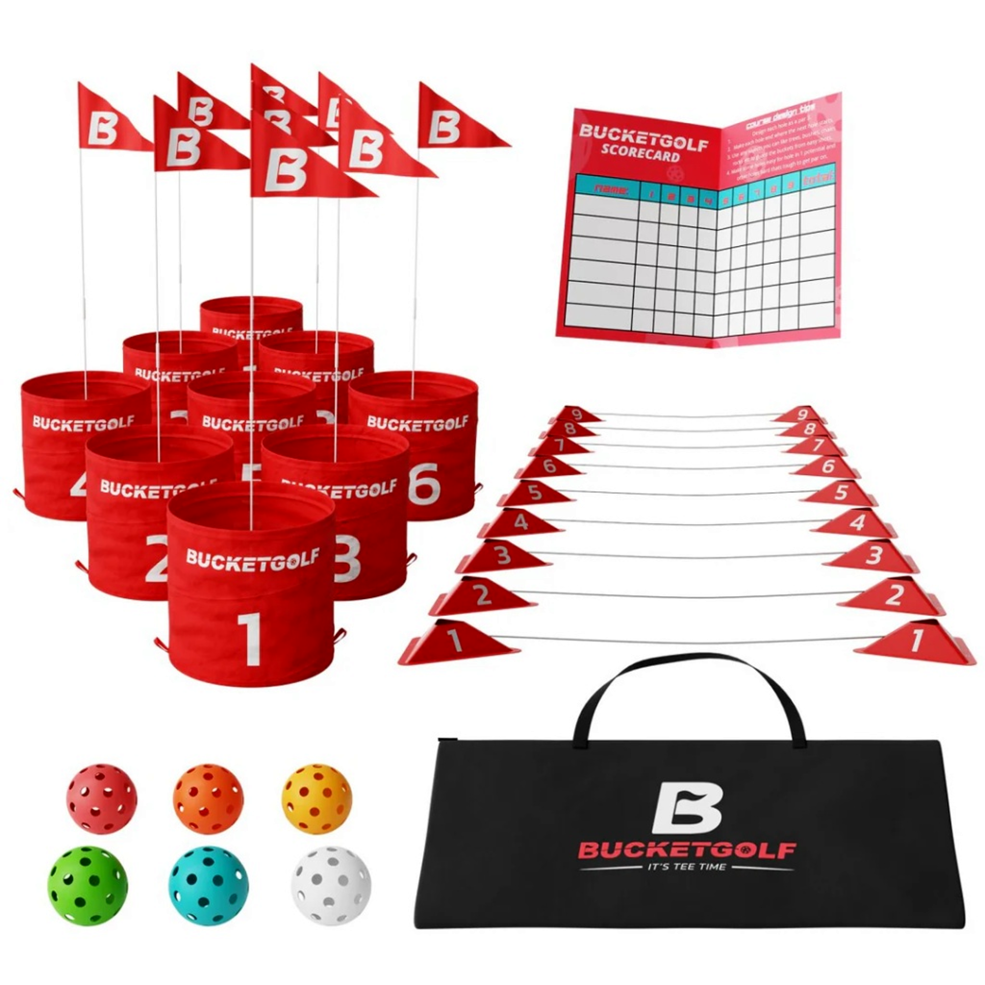 Bucket Golf 9-Hole Set