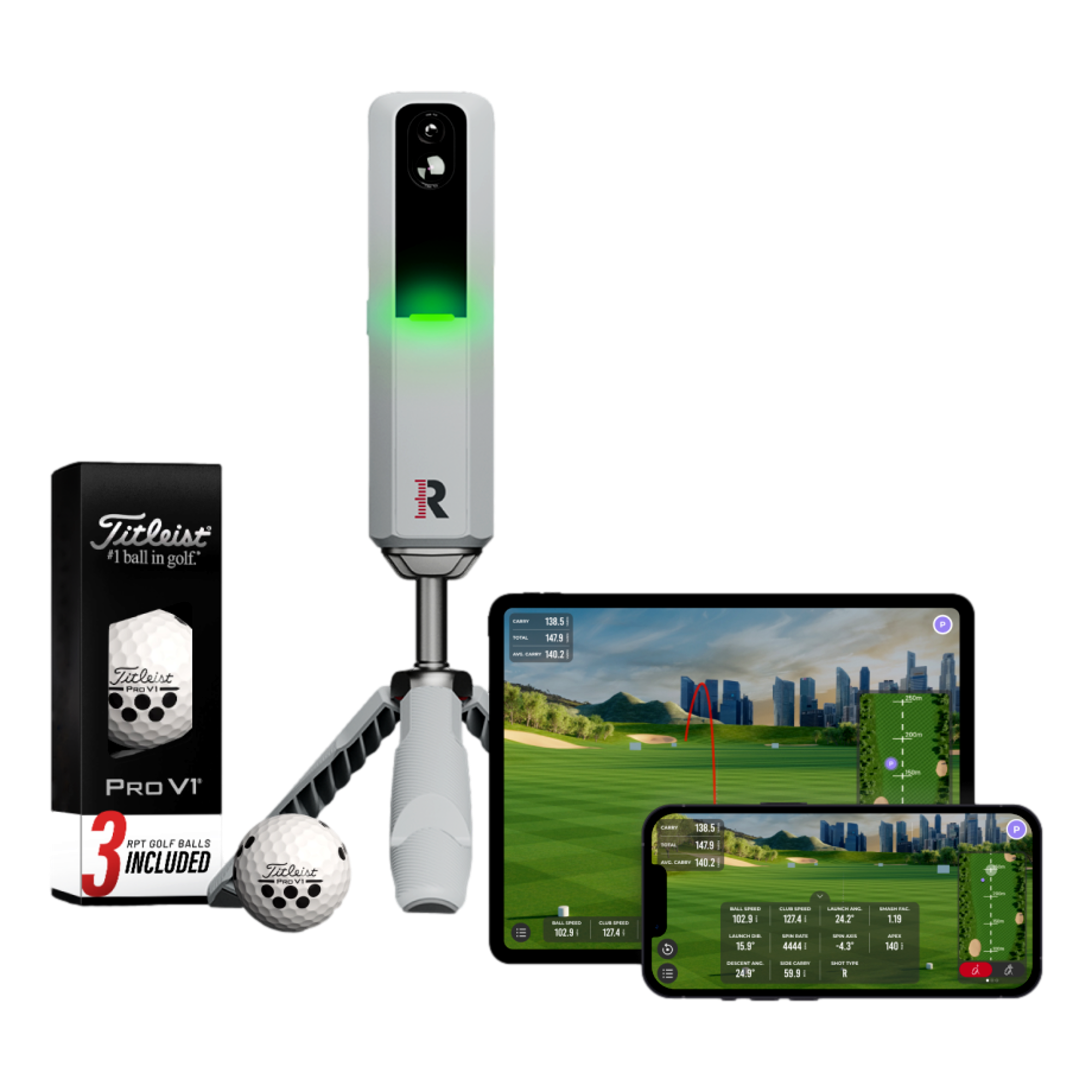 MLM2PRO Launch Monitor + ProV1 RPT Balls Bundle