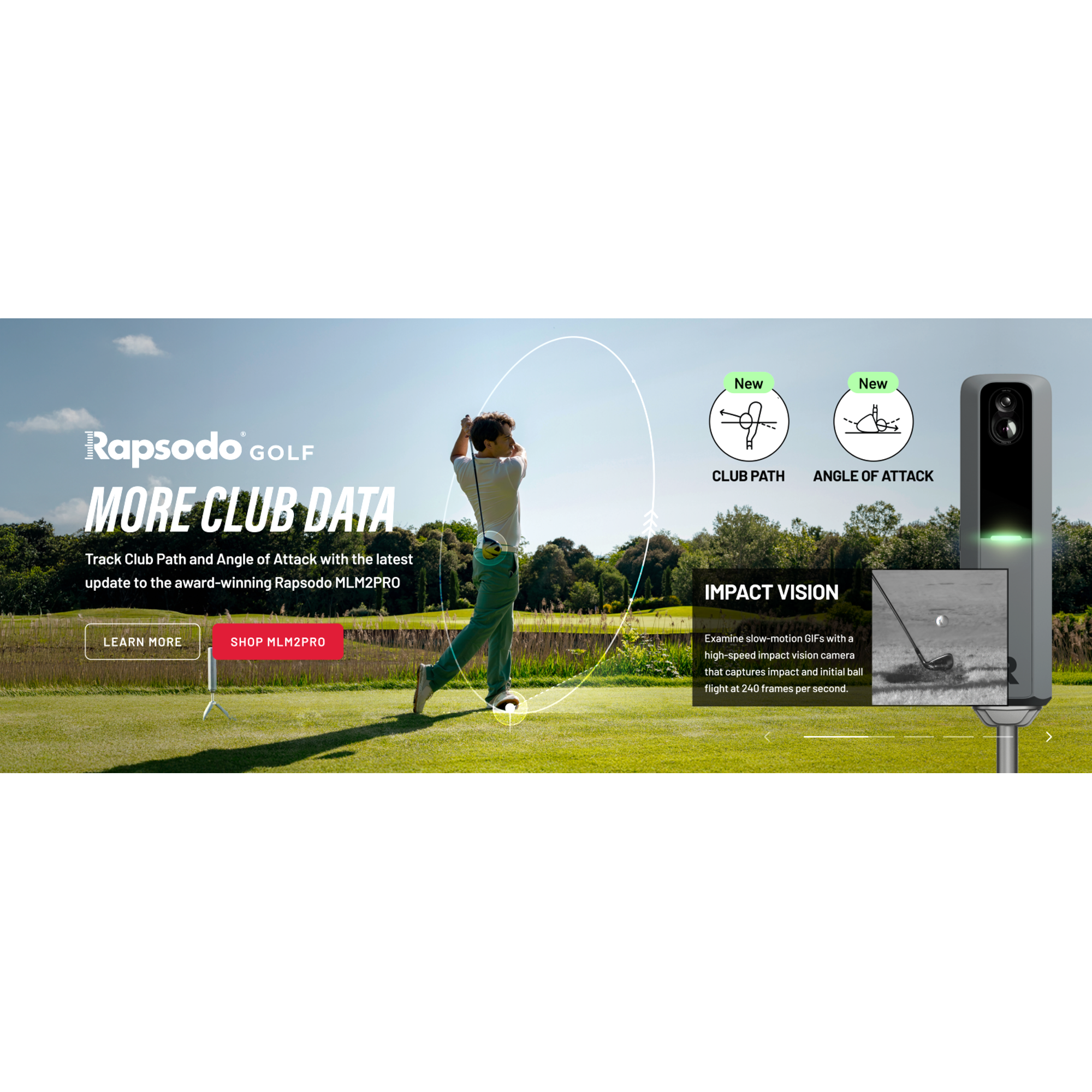 MLM2PRO Launch Monitor + ProV1 RPT Balls Bundle