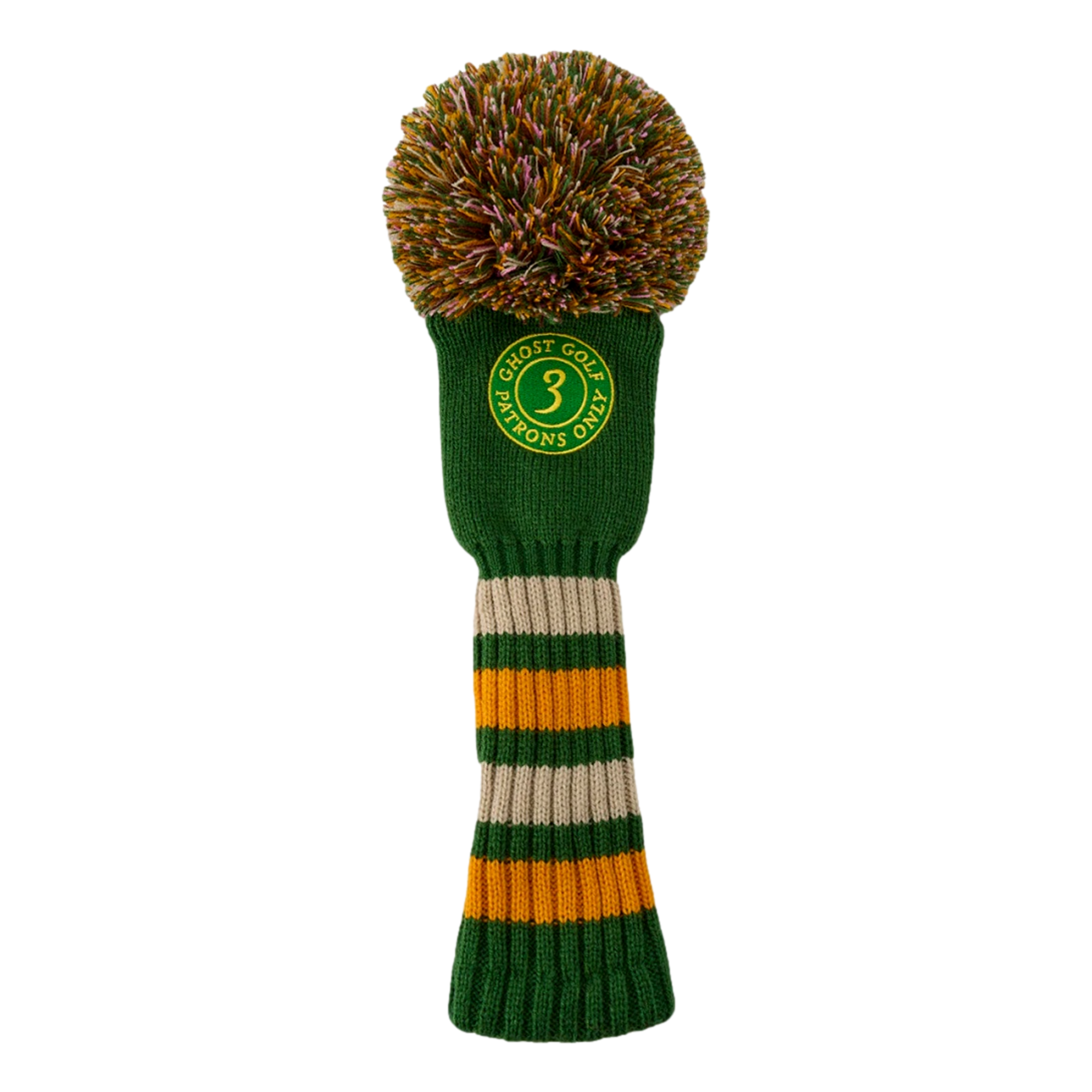 Patrons Only Limited Edition Azalea 89th Knit Fairway 3-Wood Headcover