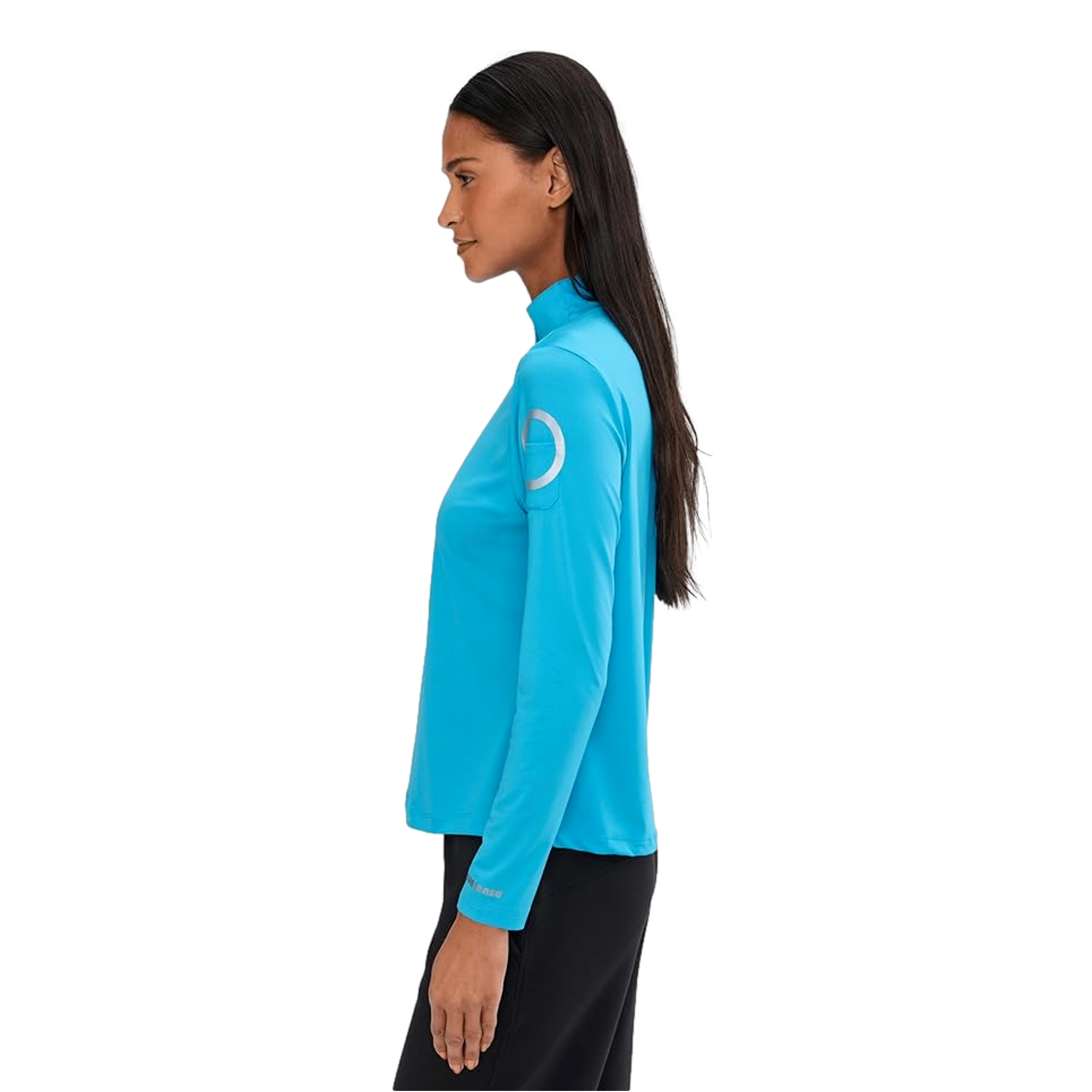 Mockneck Women's Long Sleeve Golf Shirt