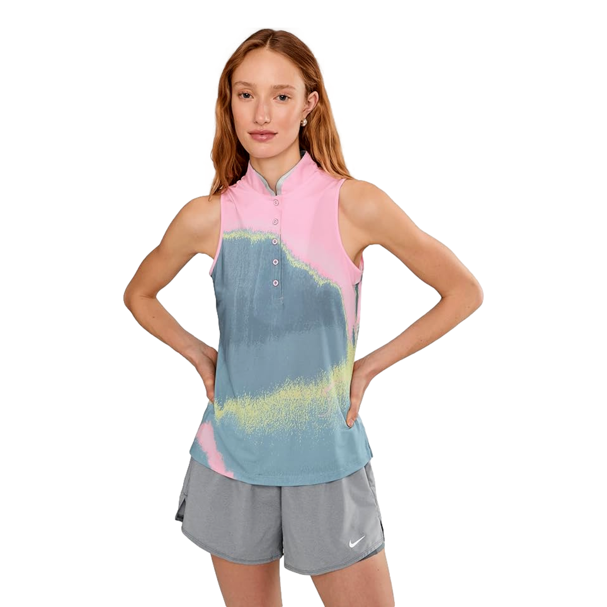 Landscape Women's Sleeveless Golf Shirt