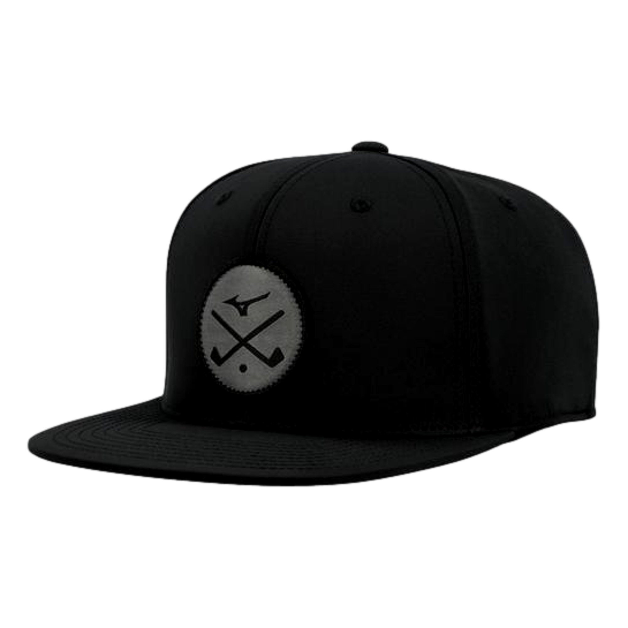 Crossed Clubs Snapback Golf Hat