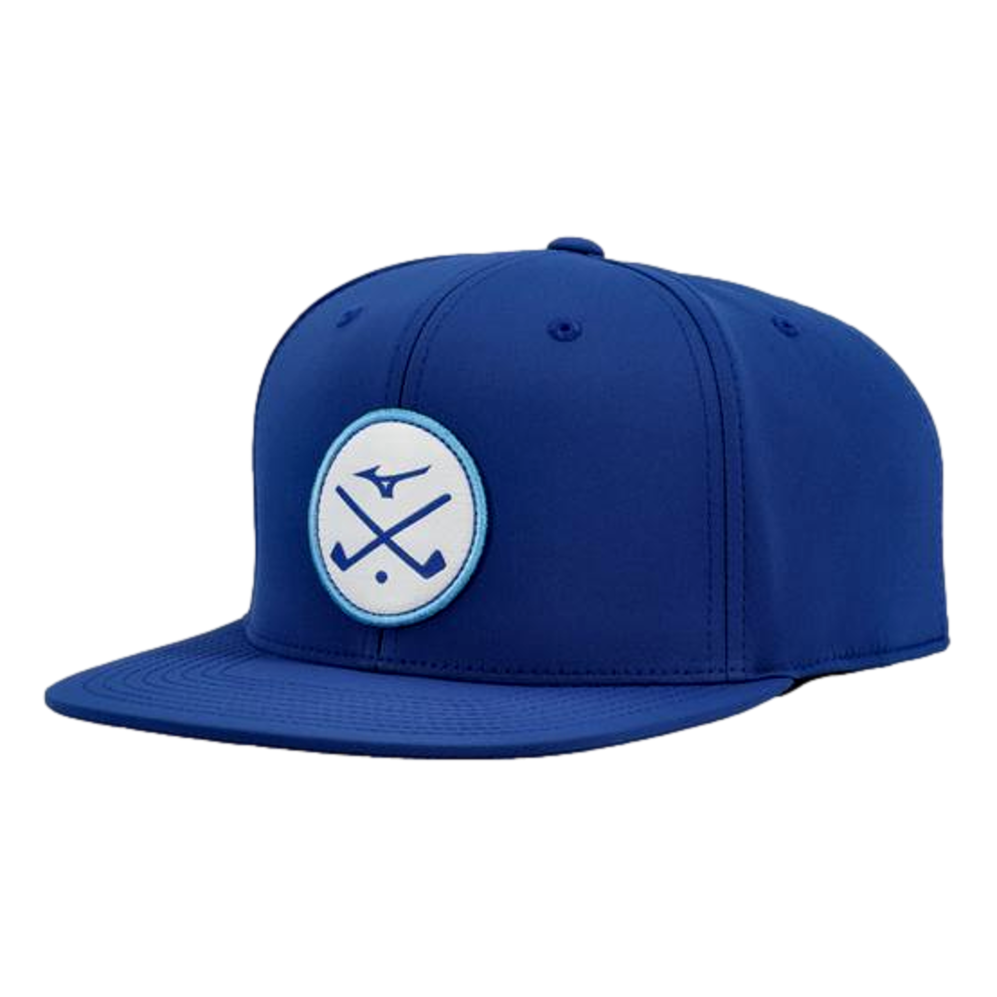 Crossed Clubs Snapback Golf Hat