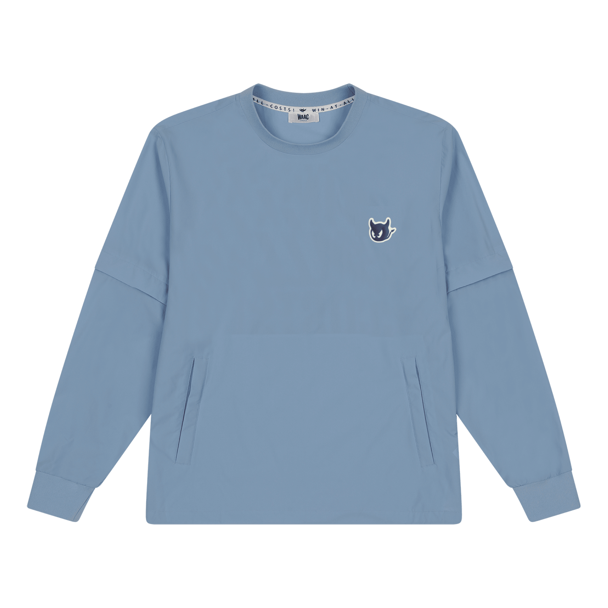 Detachable Sleeve Men's Golf Sweater