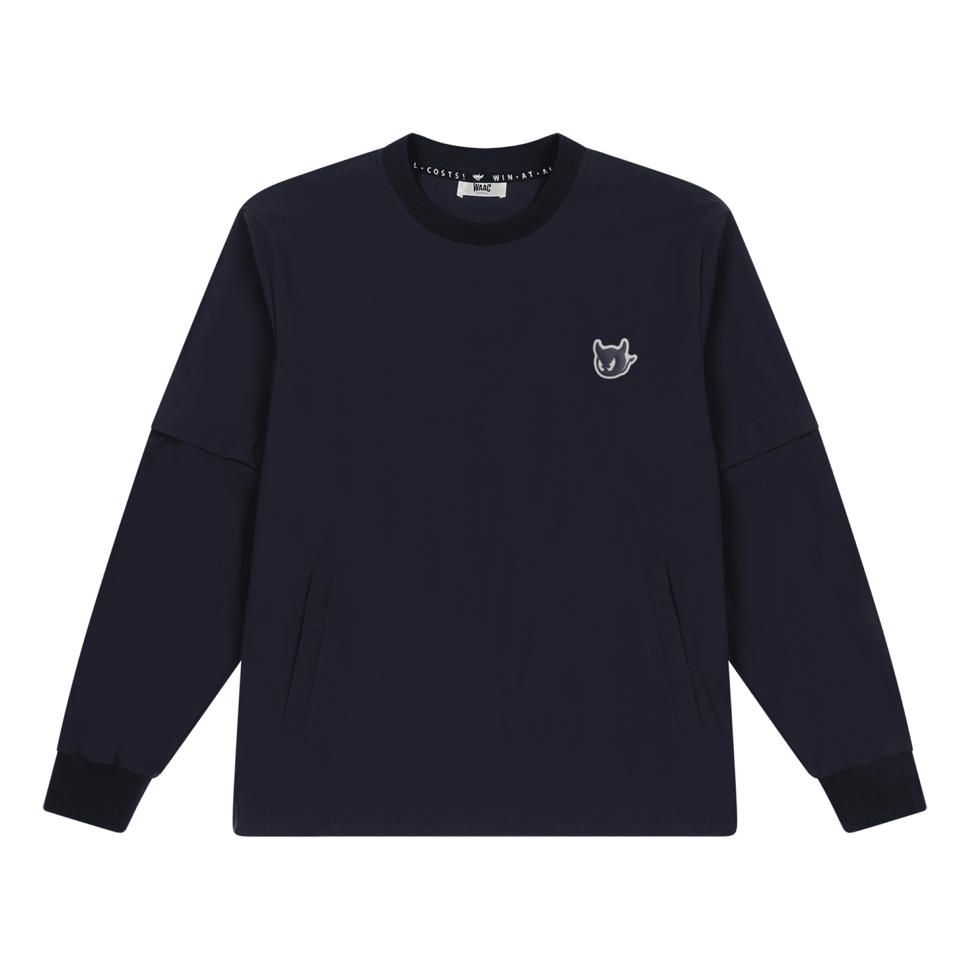 Detachable Sleeve Pullover
