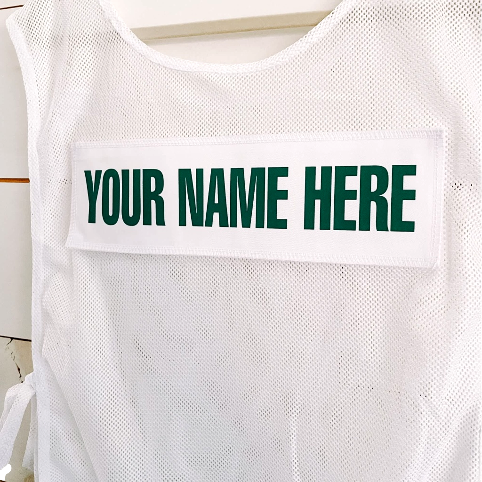 Adult caddie uniform Bib