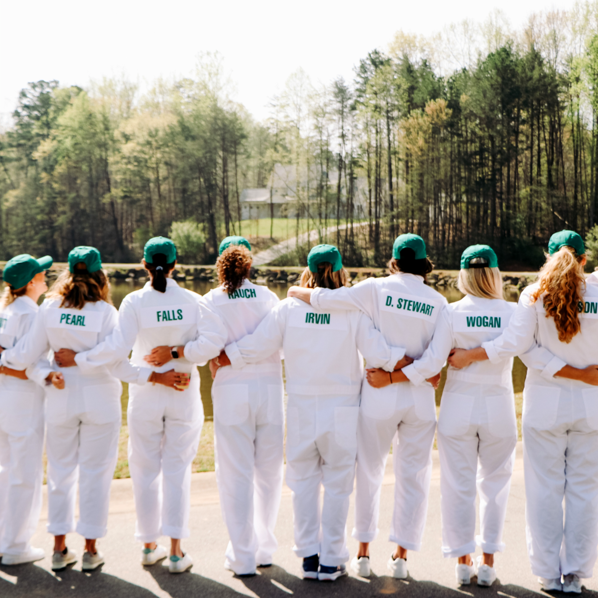 Adults Custom Caddie Uniform With Name and Number