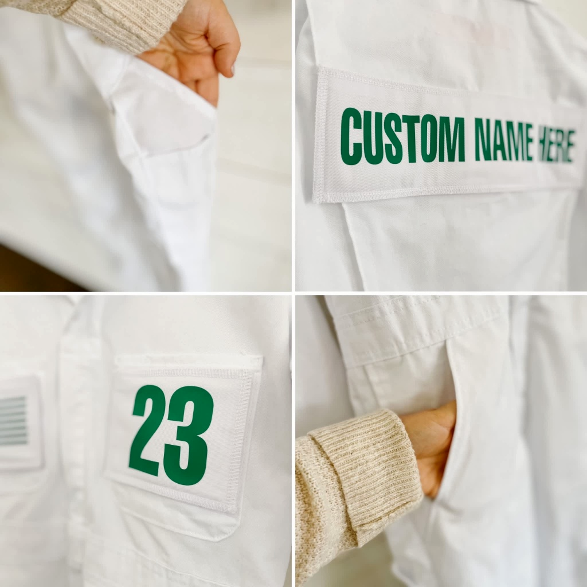 Adults Custom Caddie Uniform With Name and Number