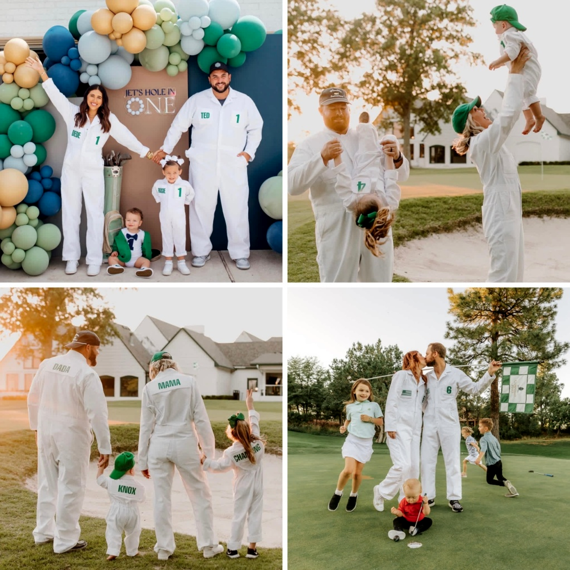 Adults Custom Caddie Uniform With Name and Number