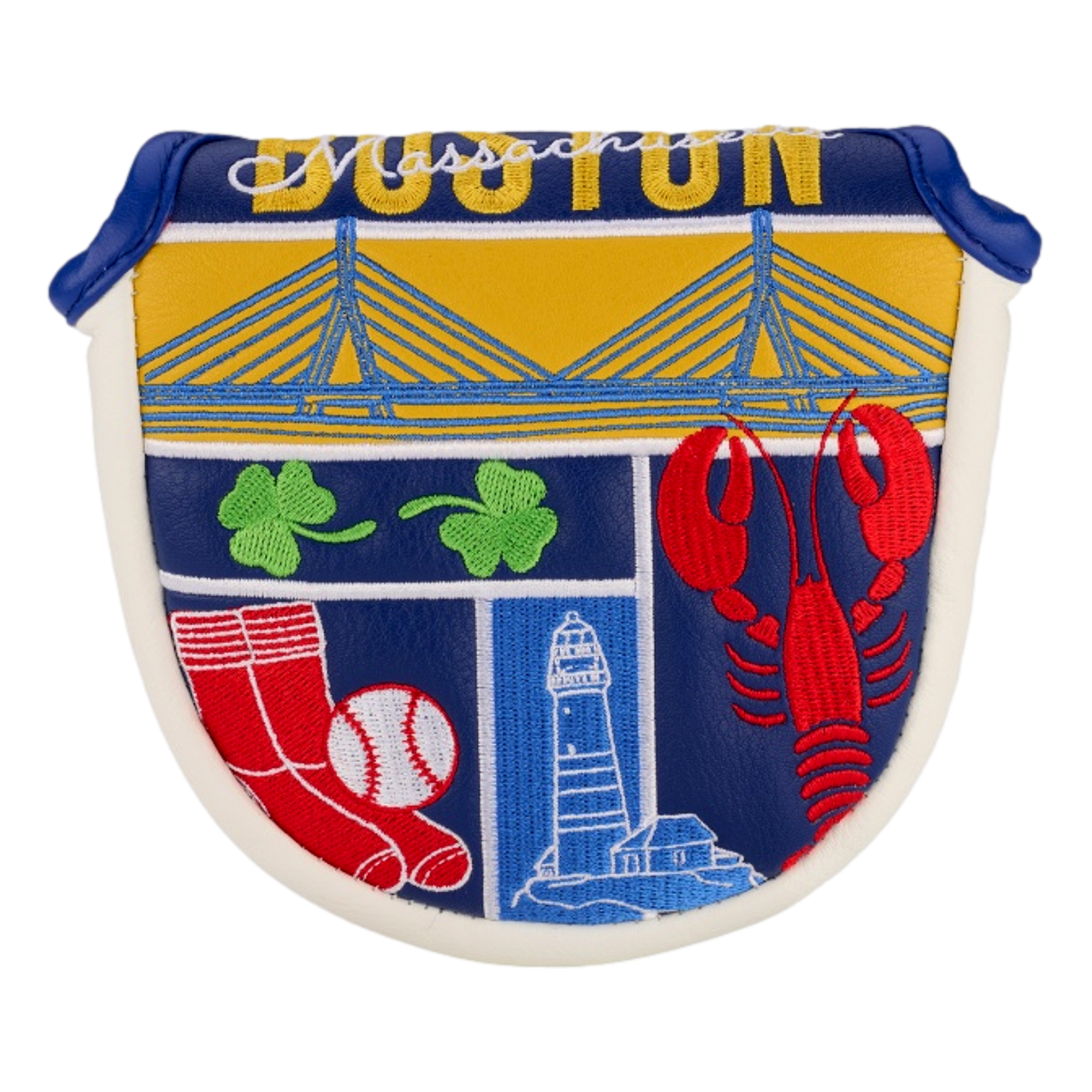 Destination Boston Mallet Putter Headcover