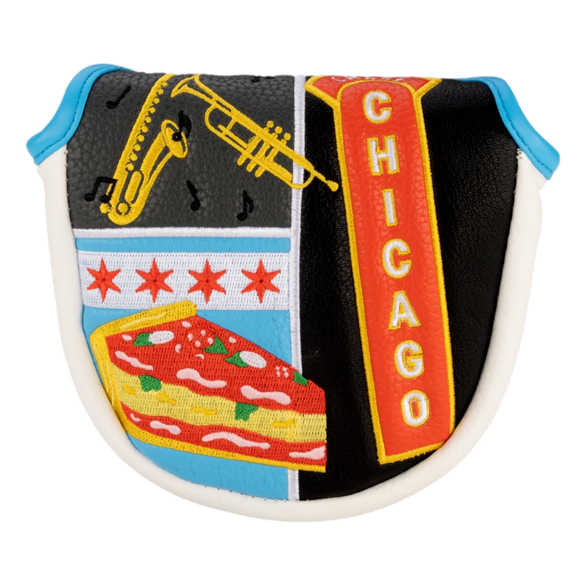 Destination Chicago Mallet Putter Headcover