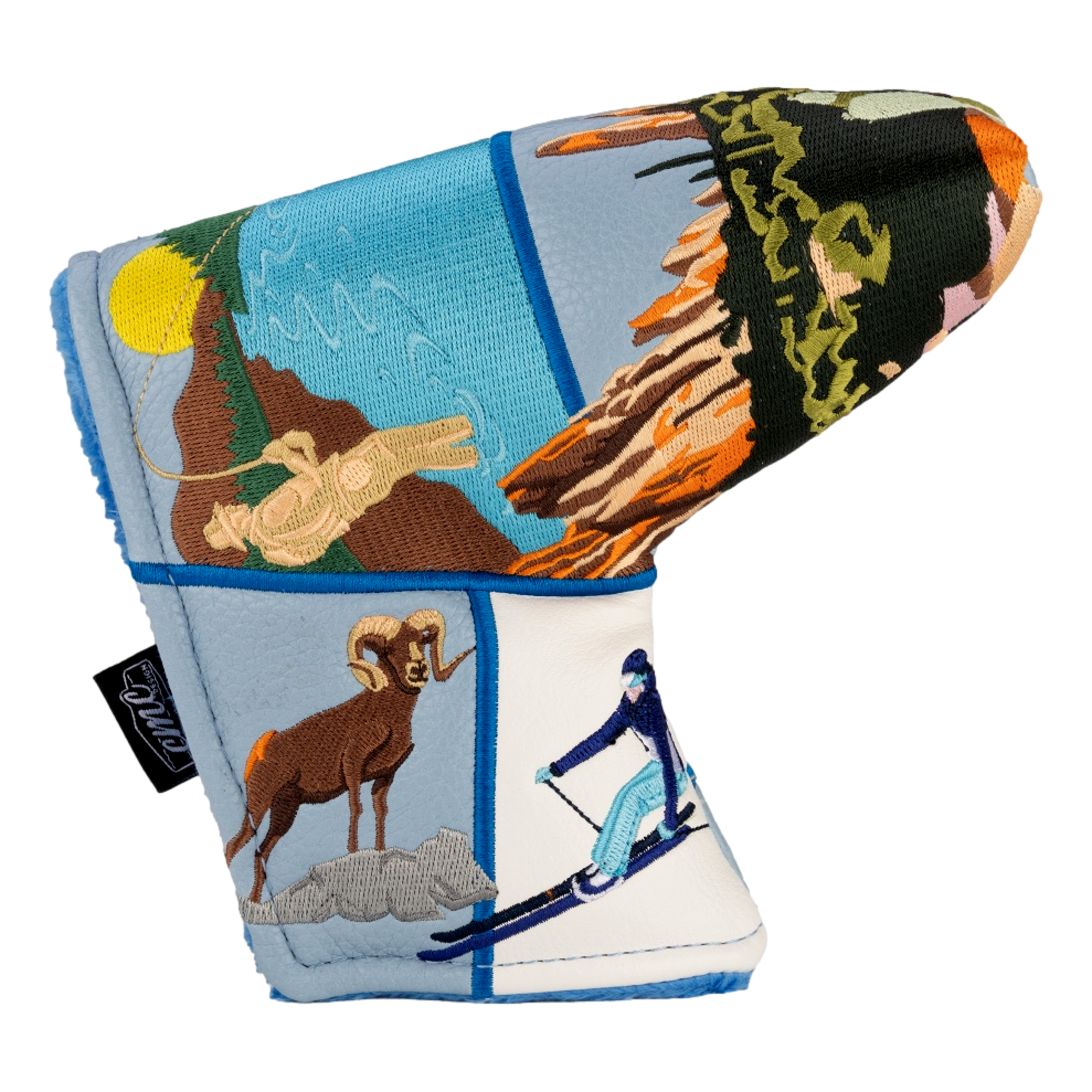 Destination Colorado Blade Putter Headcover