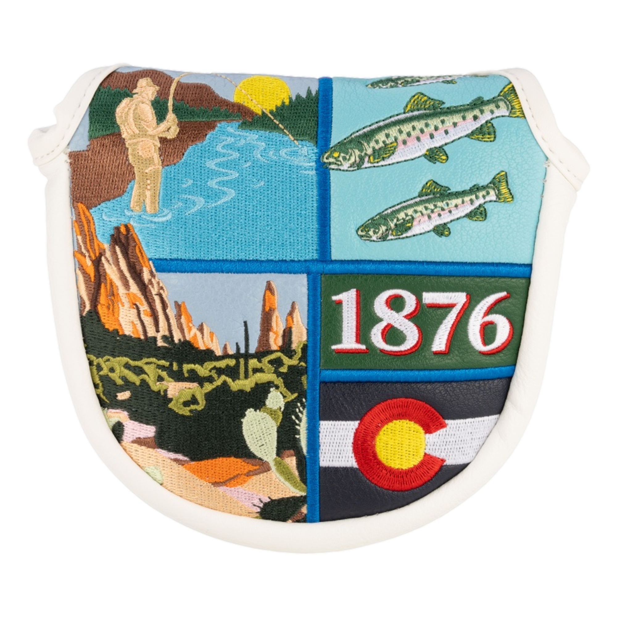 Destination Colorado Mallet Putter Headcover