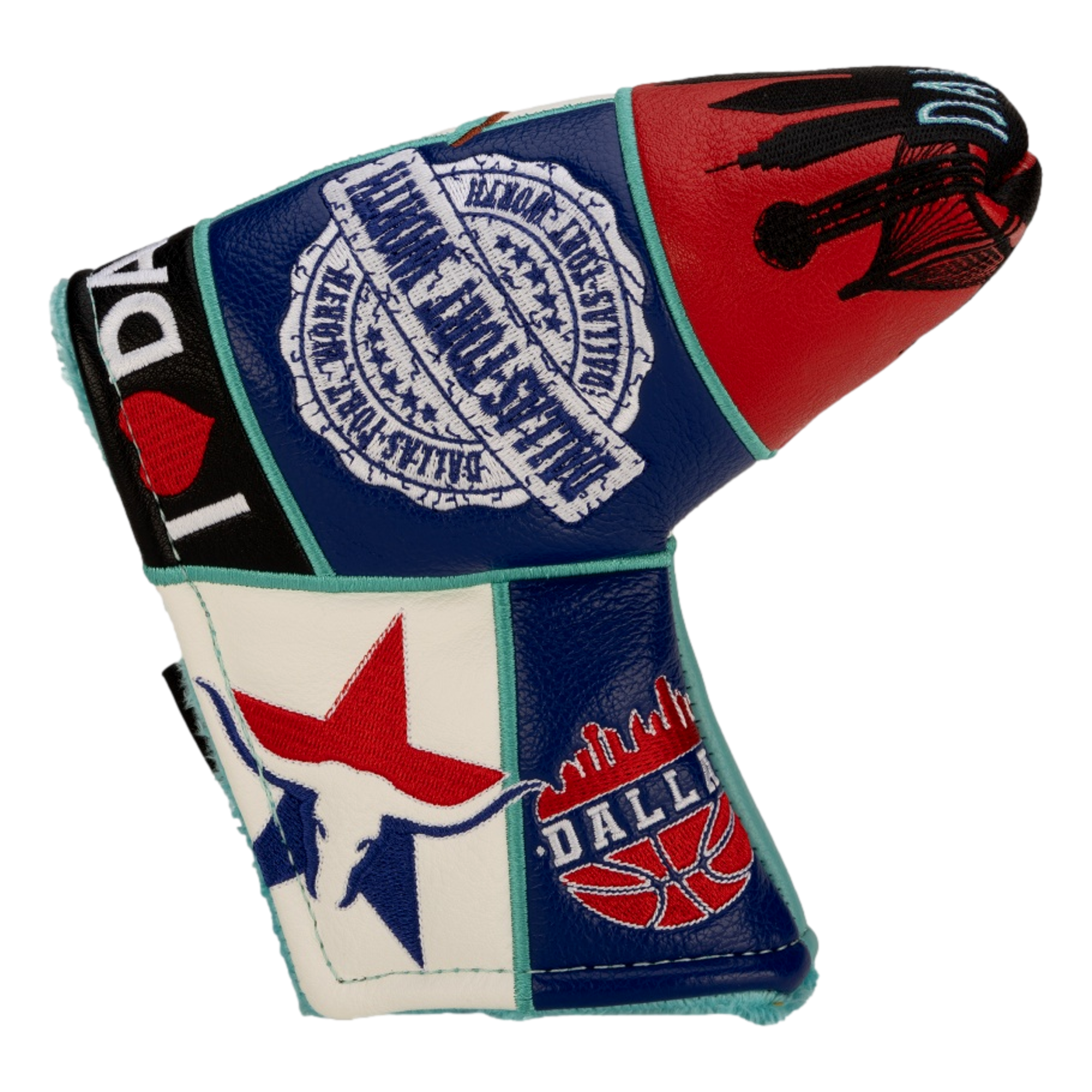 Destination Dallas Blade Putter Headcover