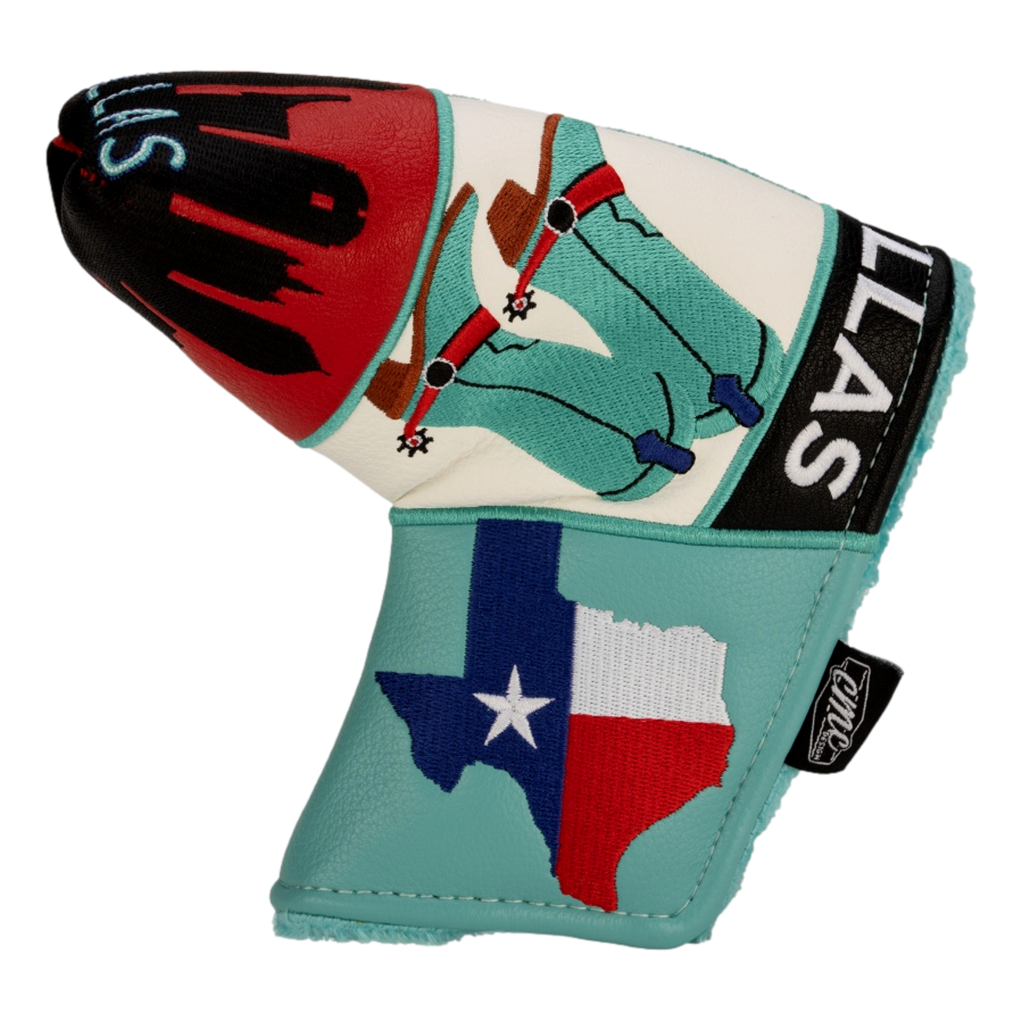 Destination Dallas Blade Putter Headcover