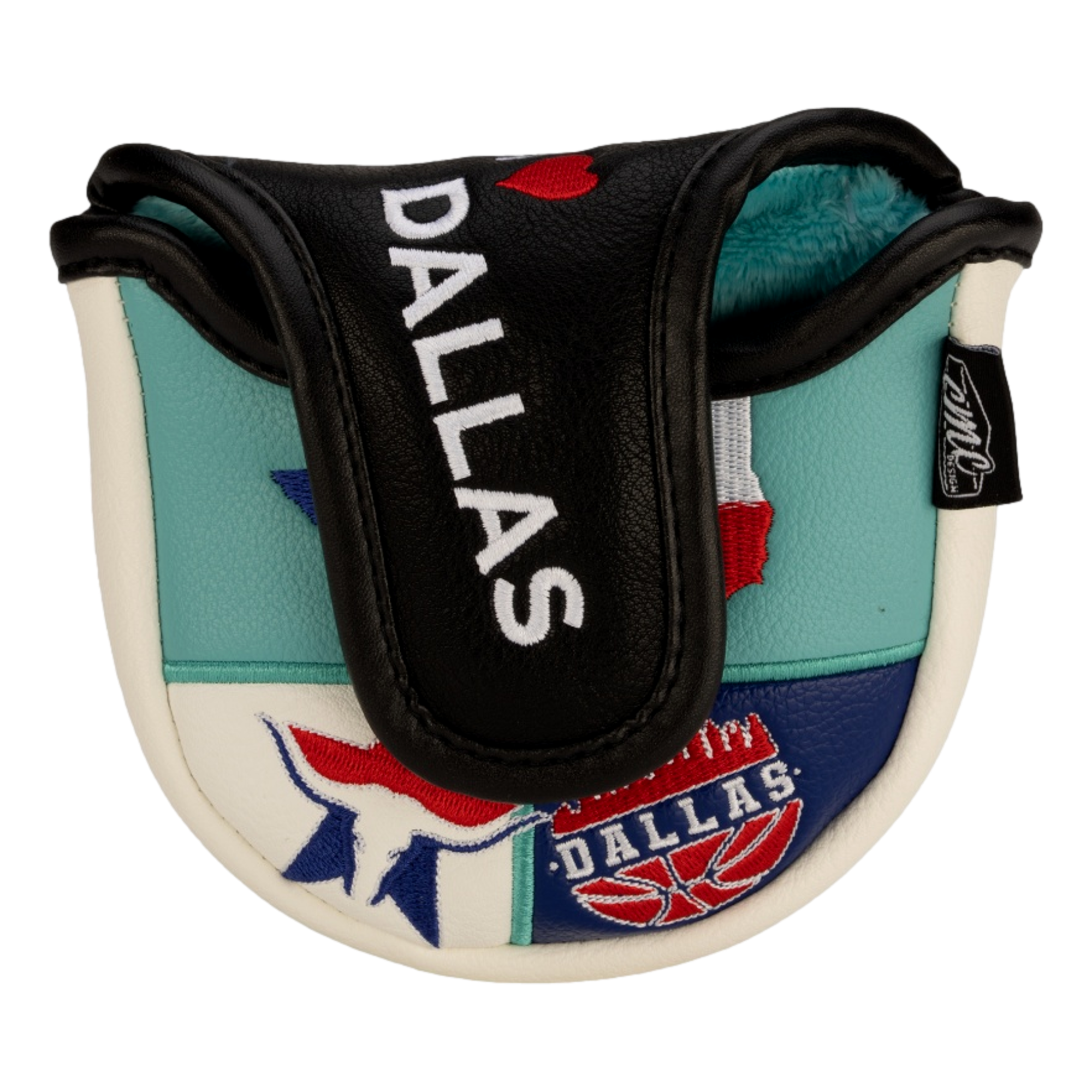 Destination Dallas Mallet Putter Headcover