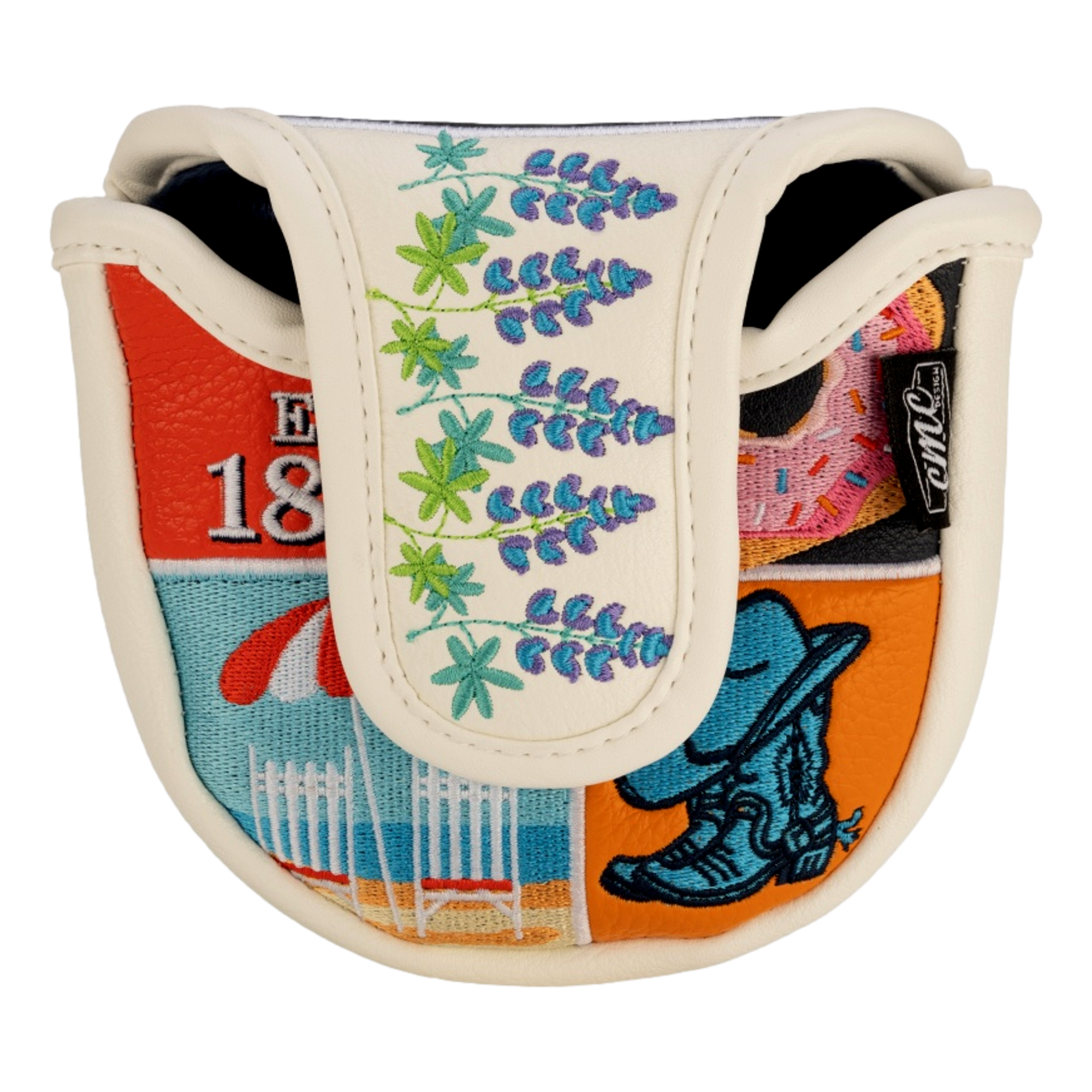 Destination Houston Mallet Putter Headcover