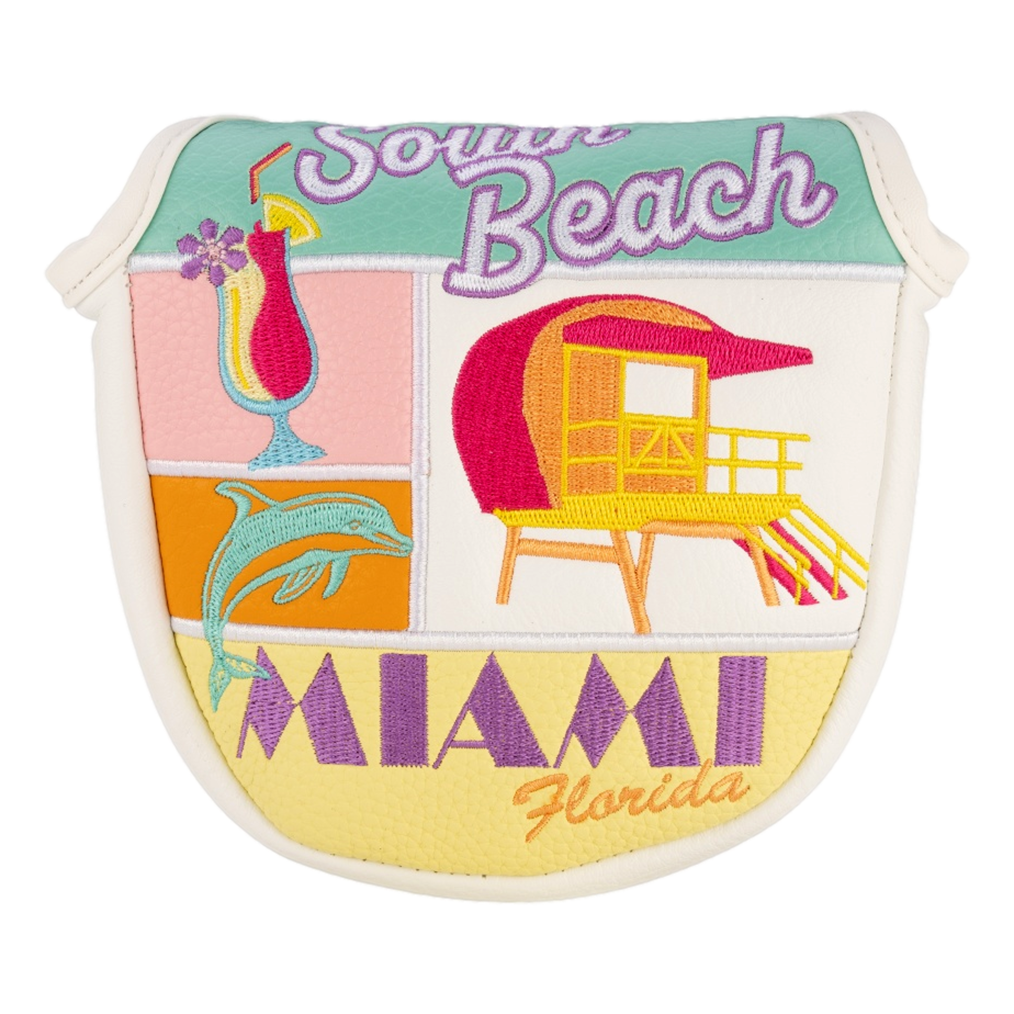 Destination Miami Mallet Putter Headcover