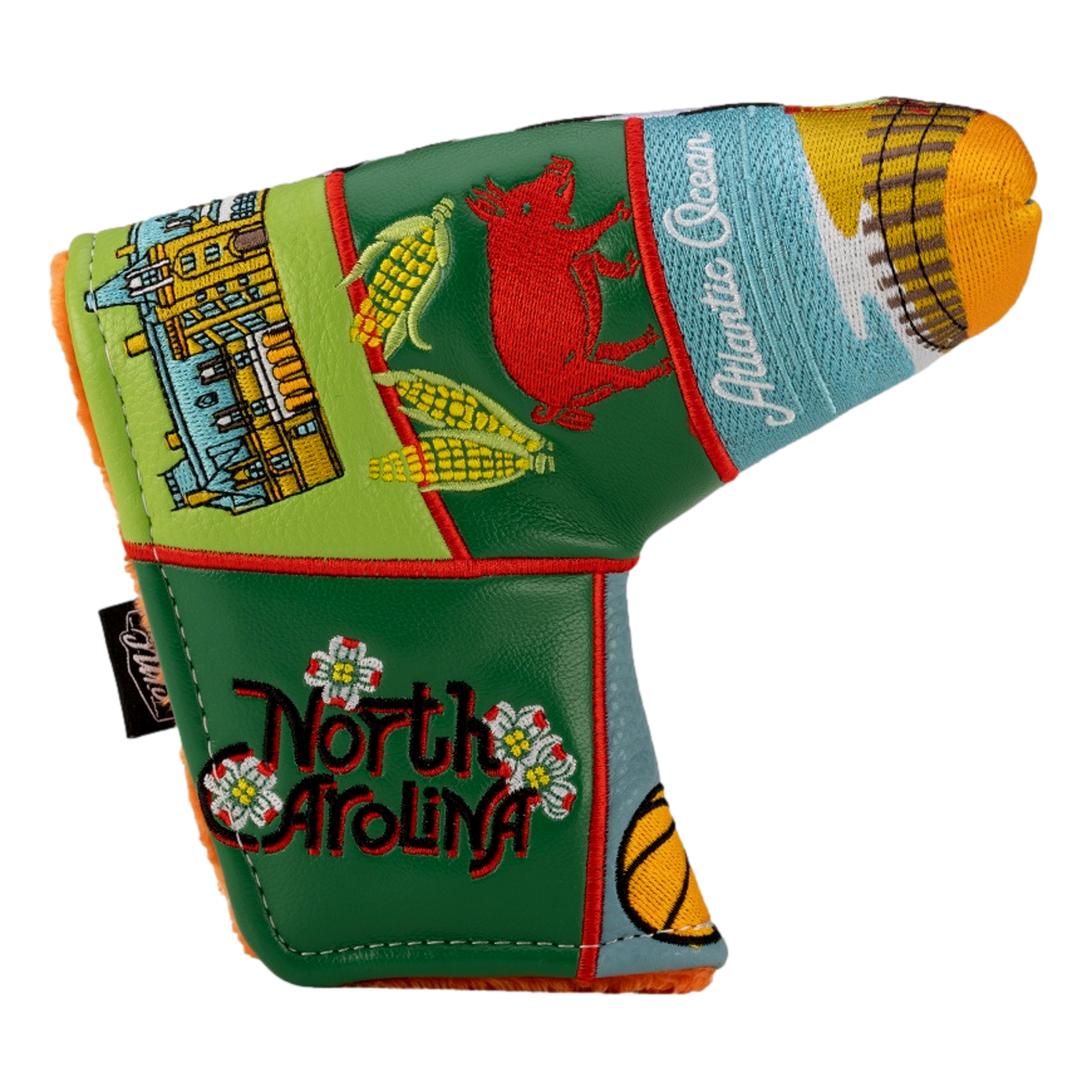 Destination North Carolina Blade Putter Headcover