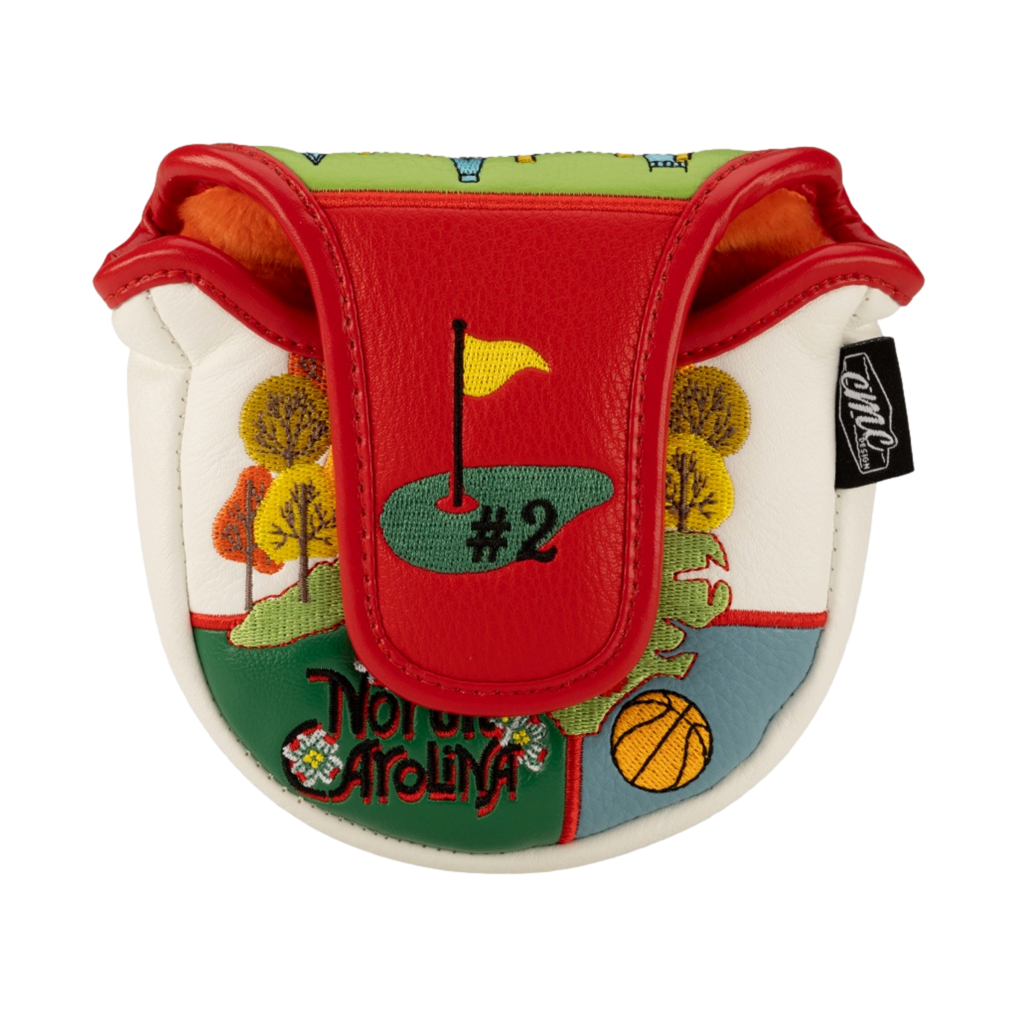 Destination North Carolina Mallet Putter Headcover