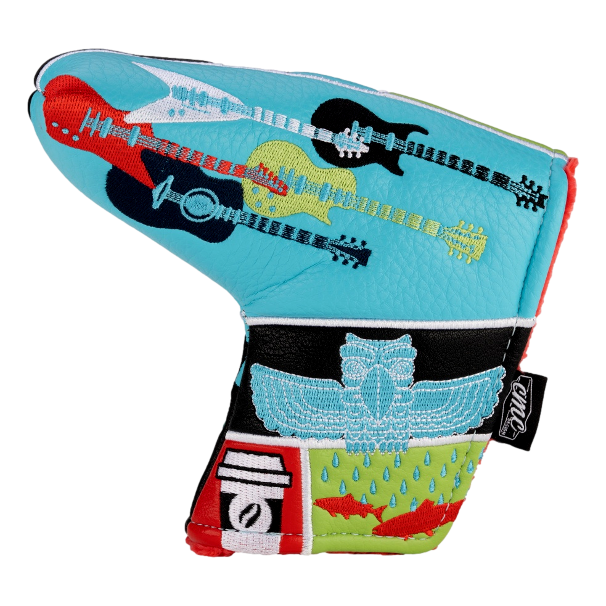 Destination Seattle Blade Putter Headcover