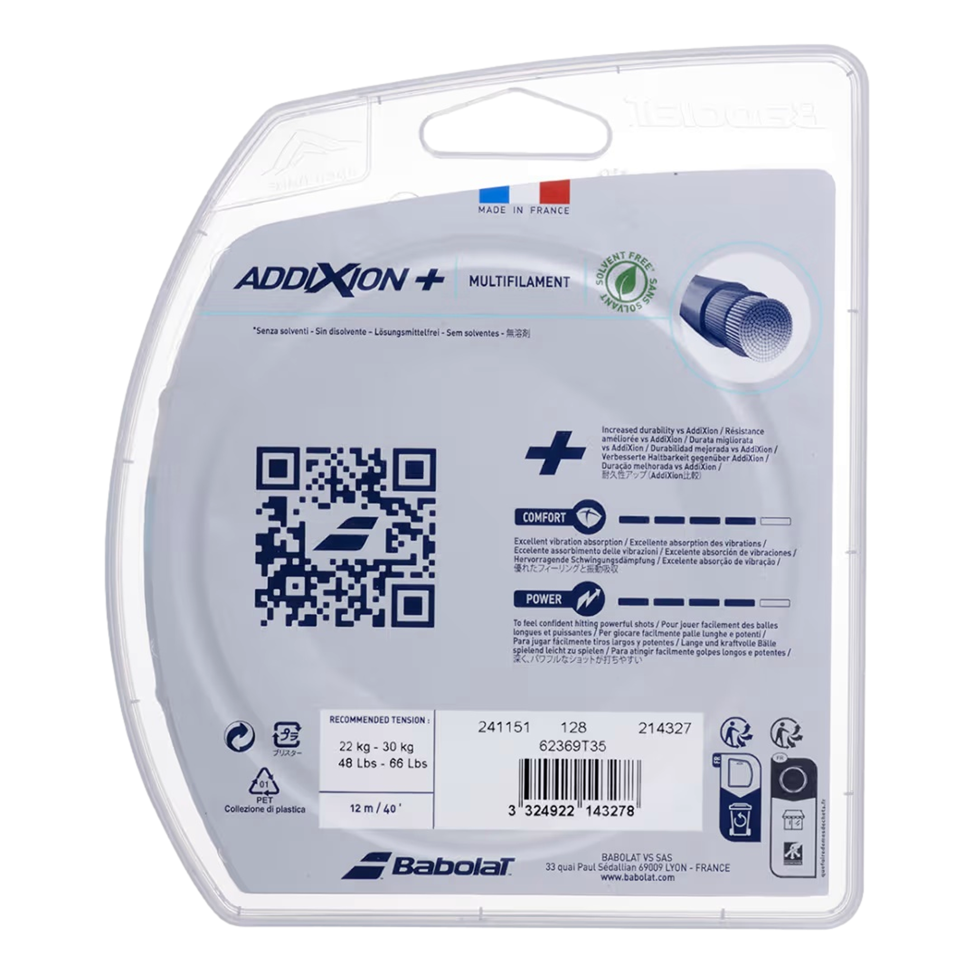AddiXion + 17G Natural String
