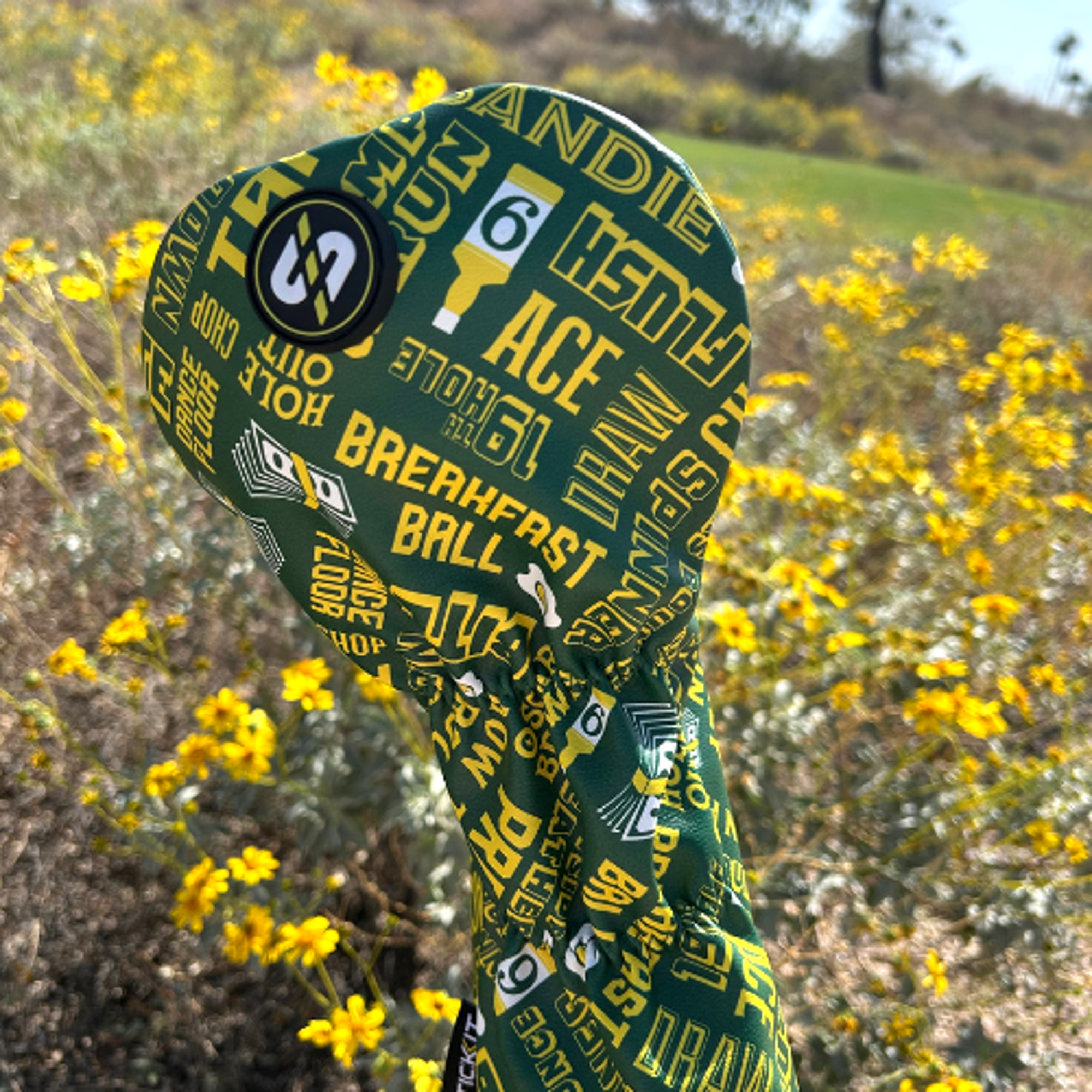 Word Scramble Driver Headcover