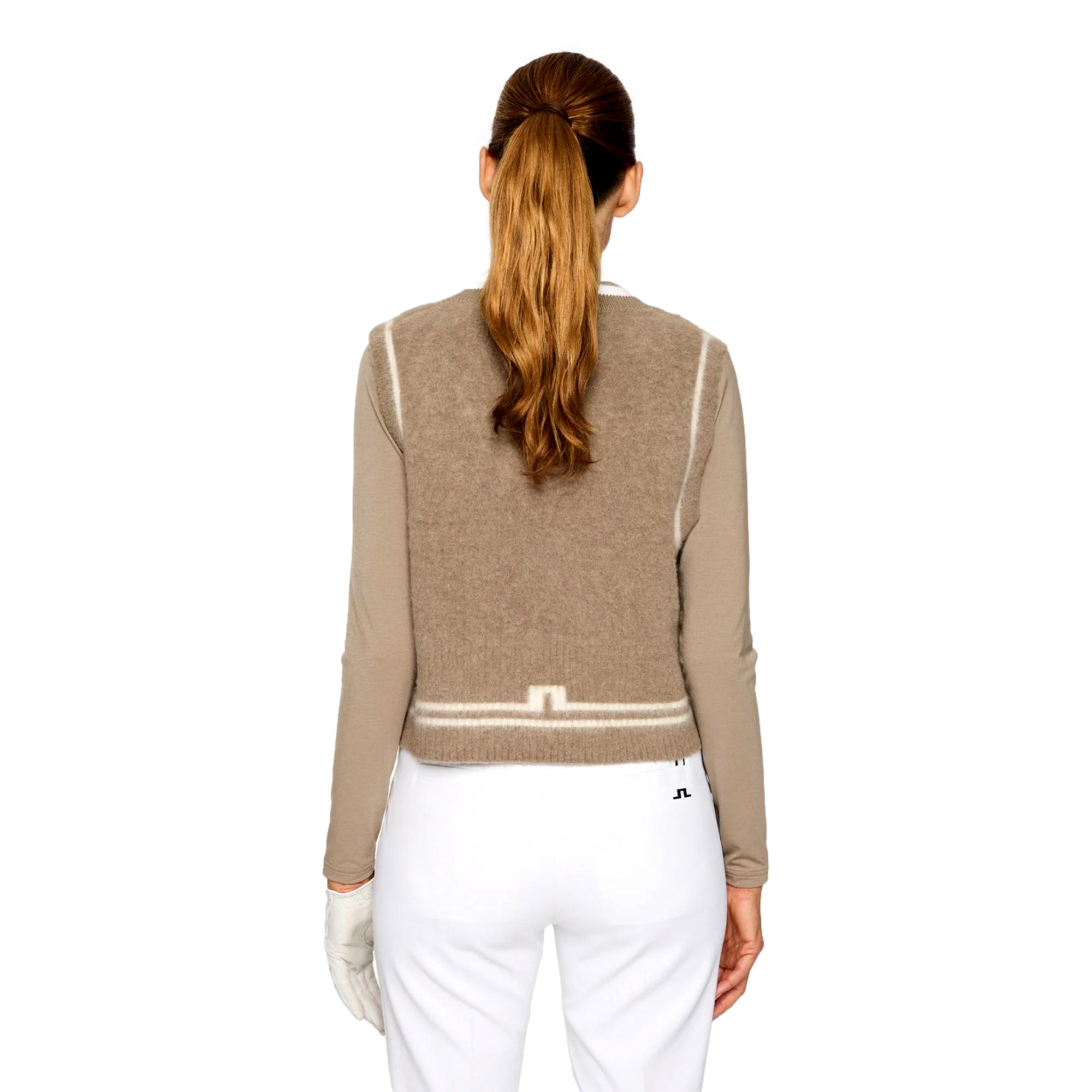 Noelle Knitted Women's Sleeveless Golf Vest