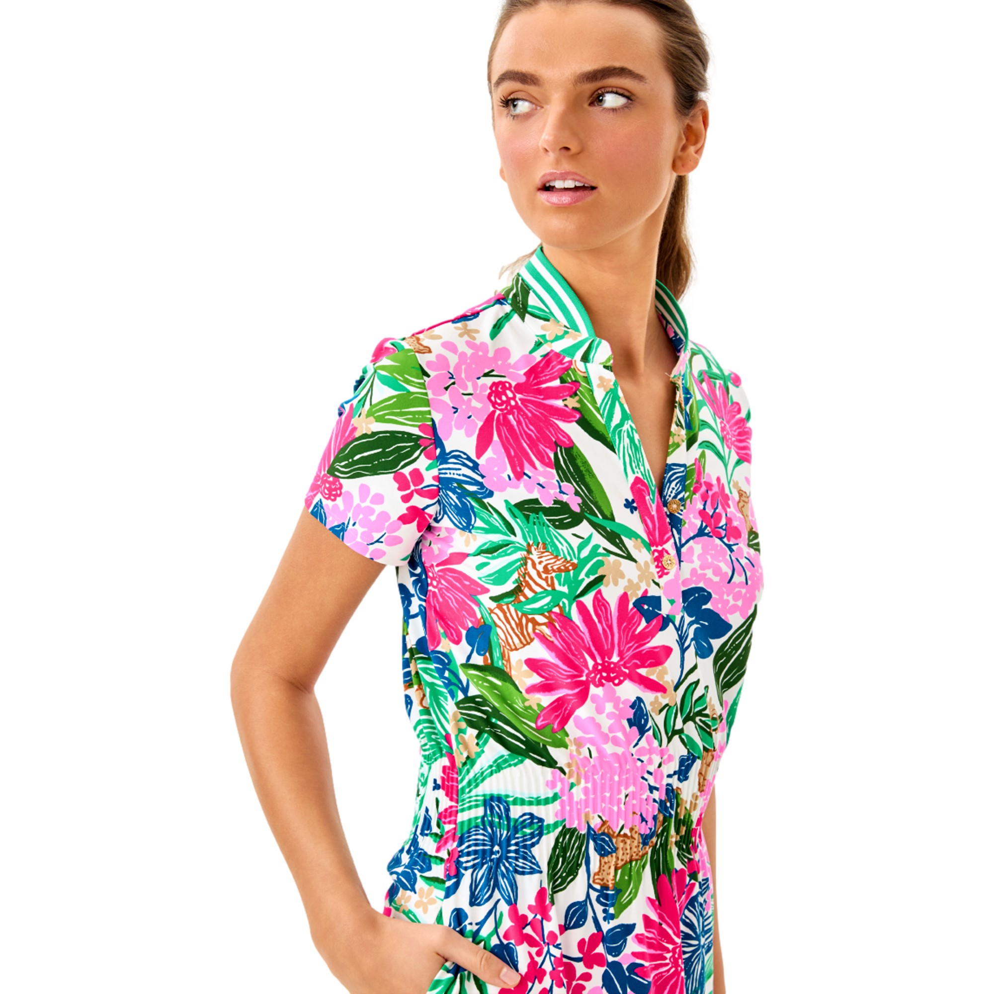 Love Active Women's Short Sleeve Golf Dress