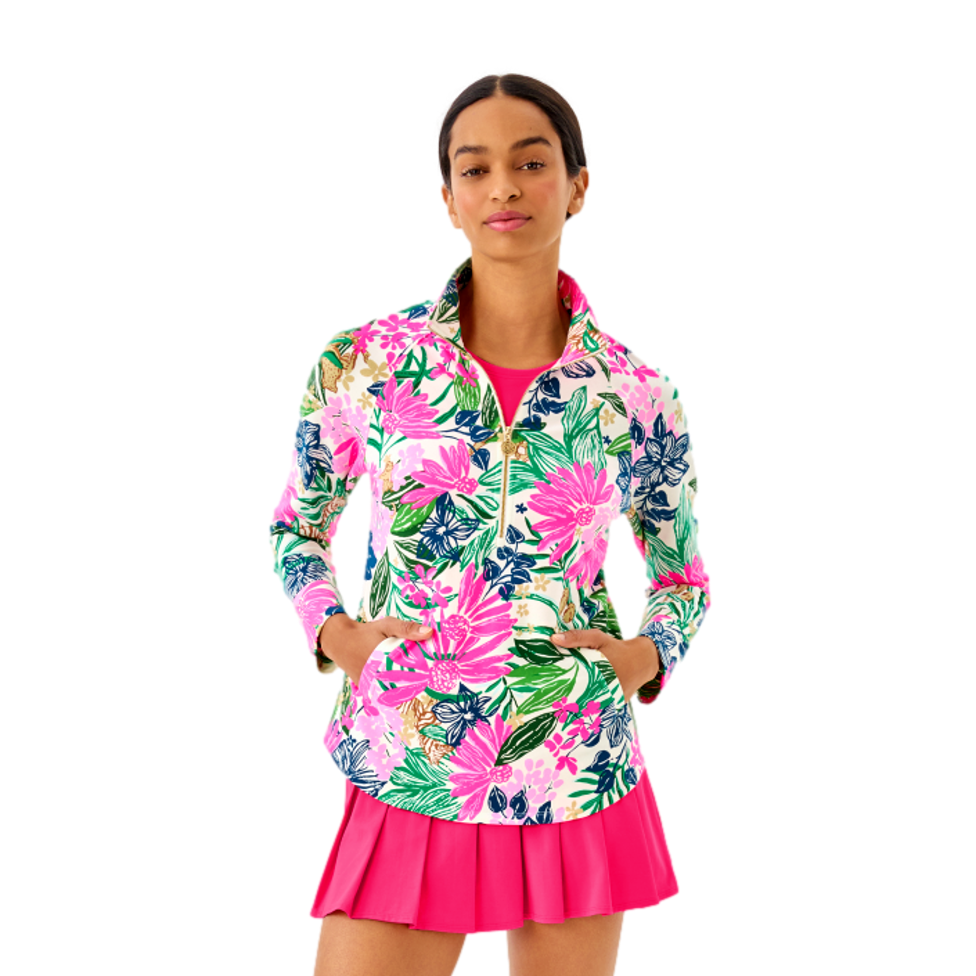 Women's Skipper Popover Golf Quarter Zip