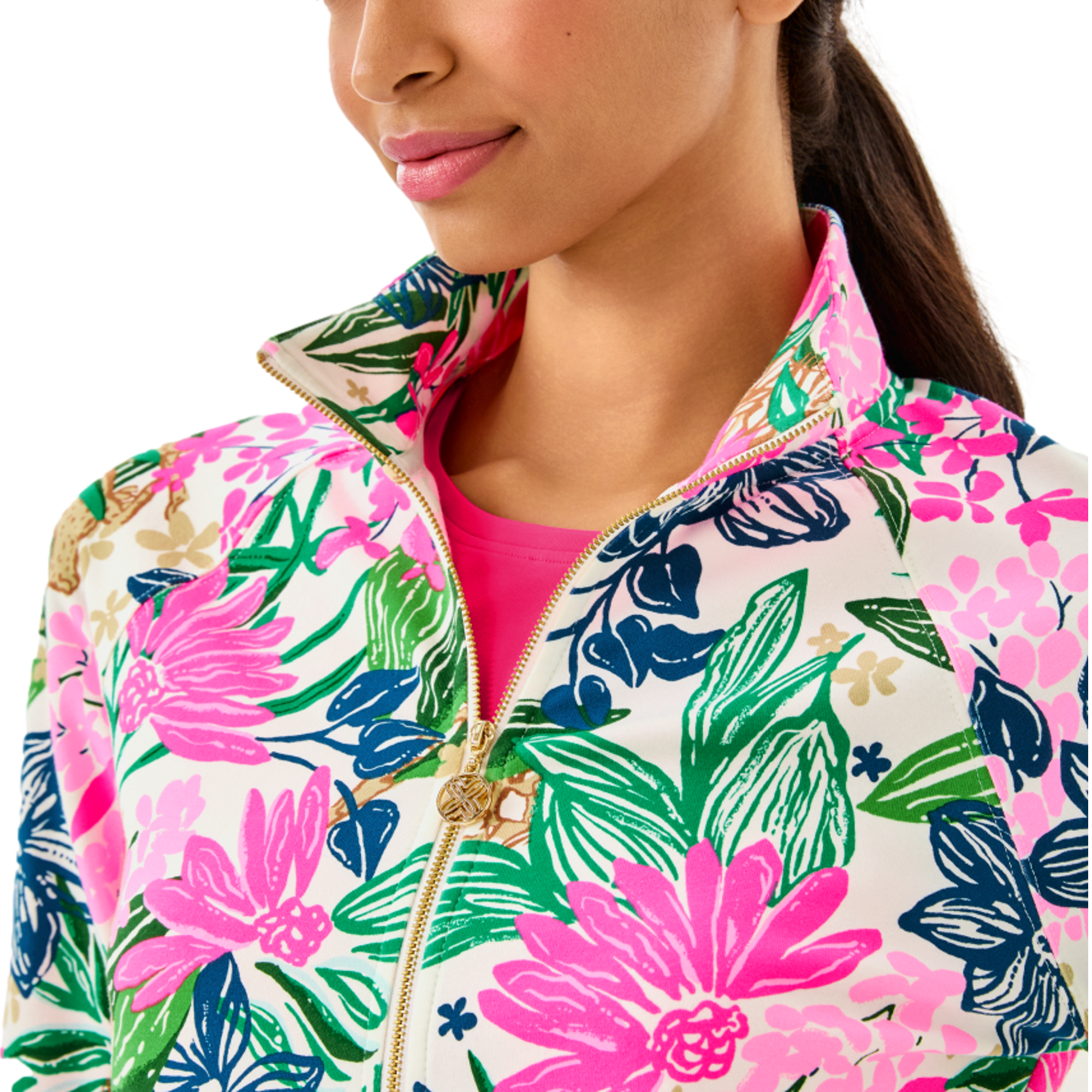 Skipper Popover Women's Golf Quarter Zip