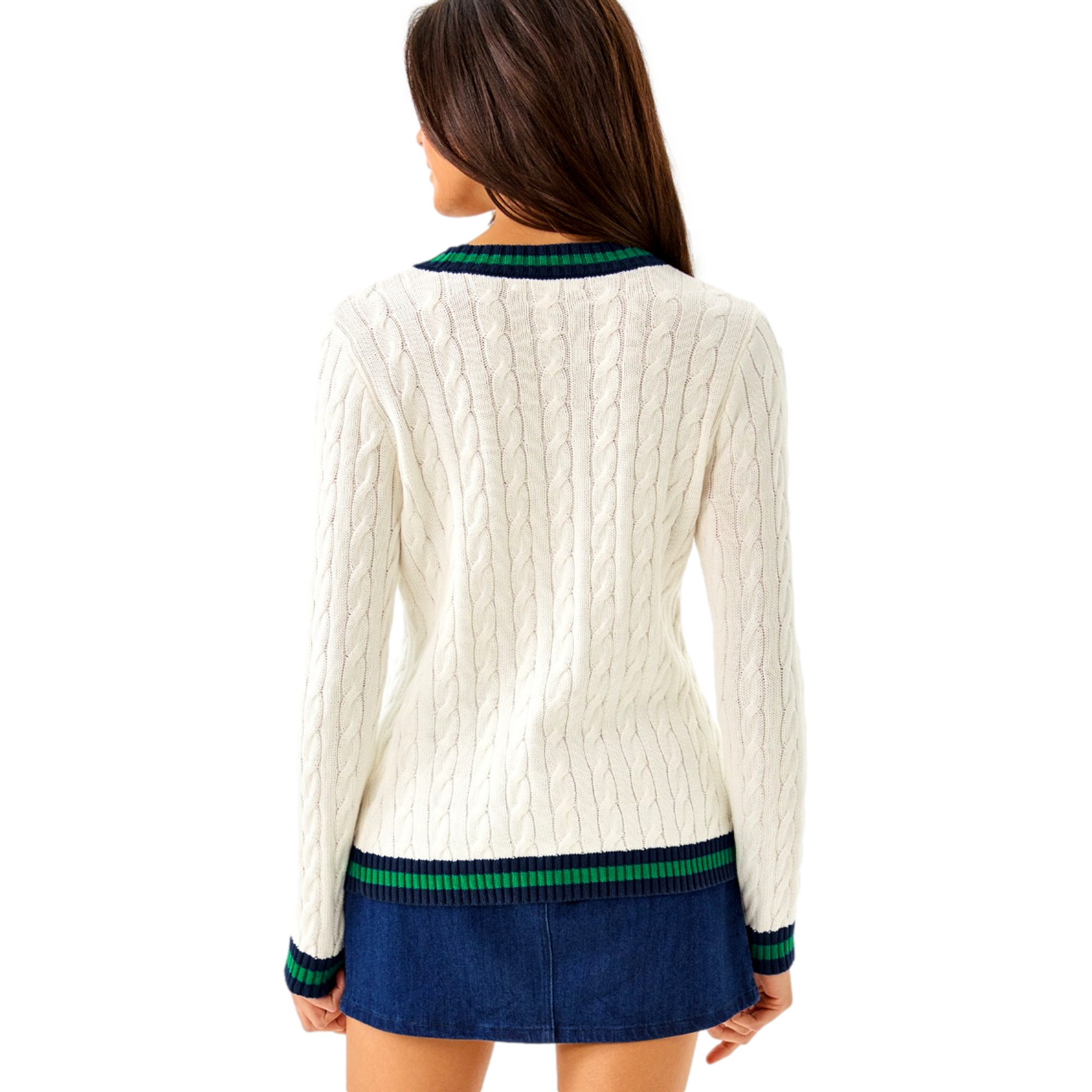 Brockton Women's Cardigan Golf Sweater