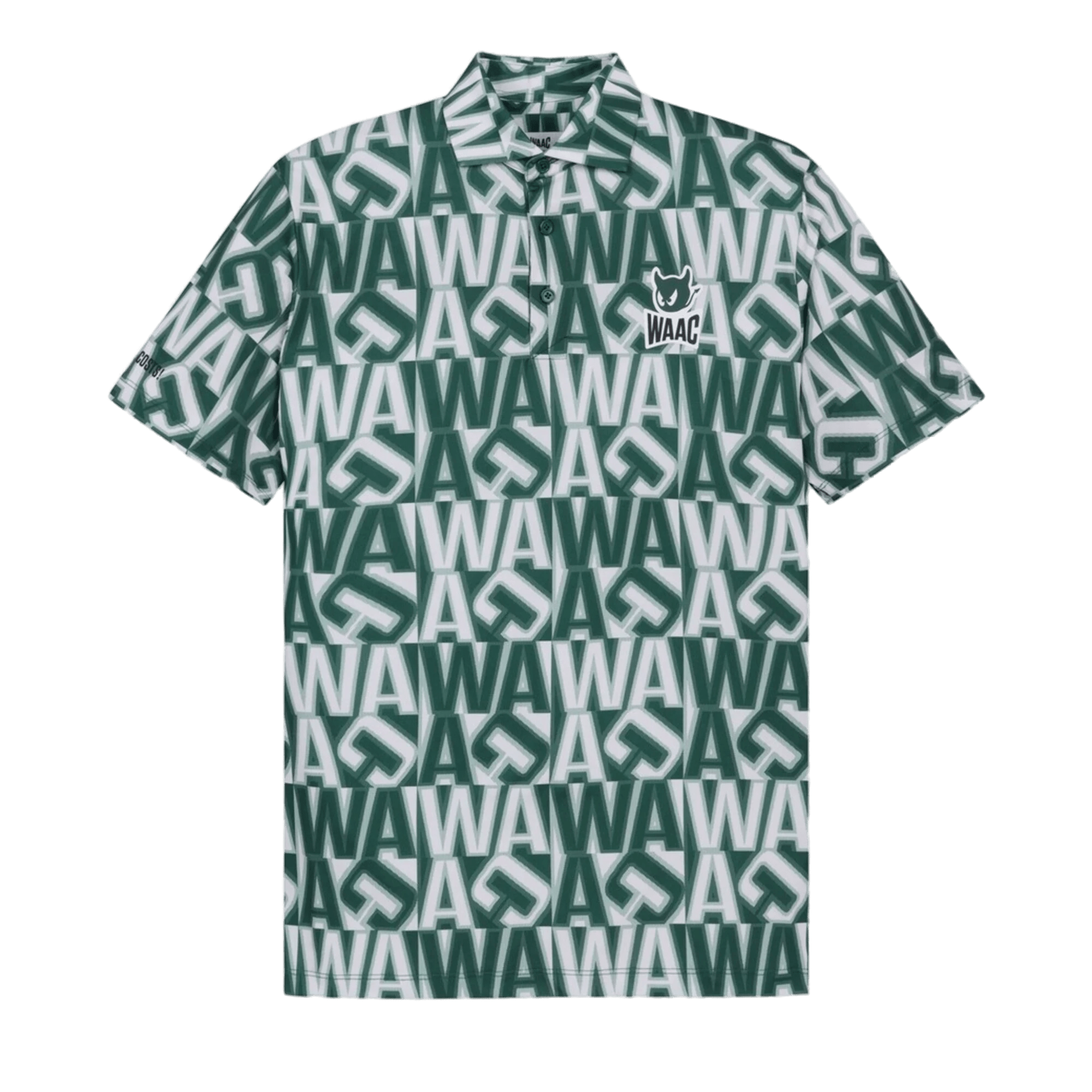Squared WAAC Men's Short Sleeve Golf Polo Shirt