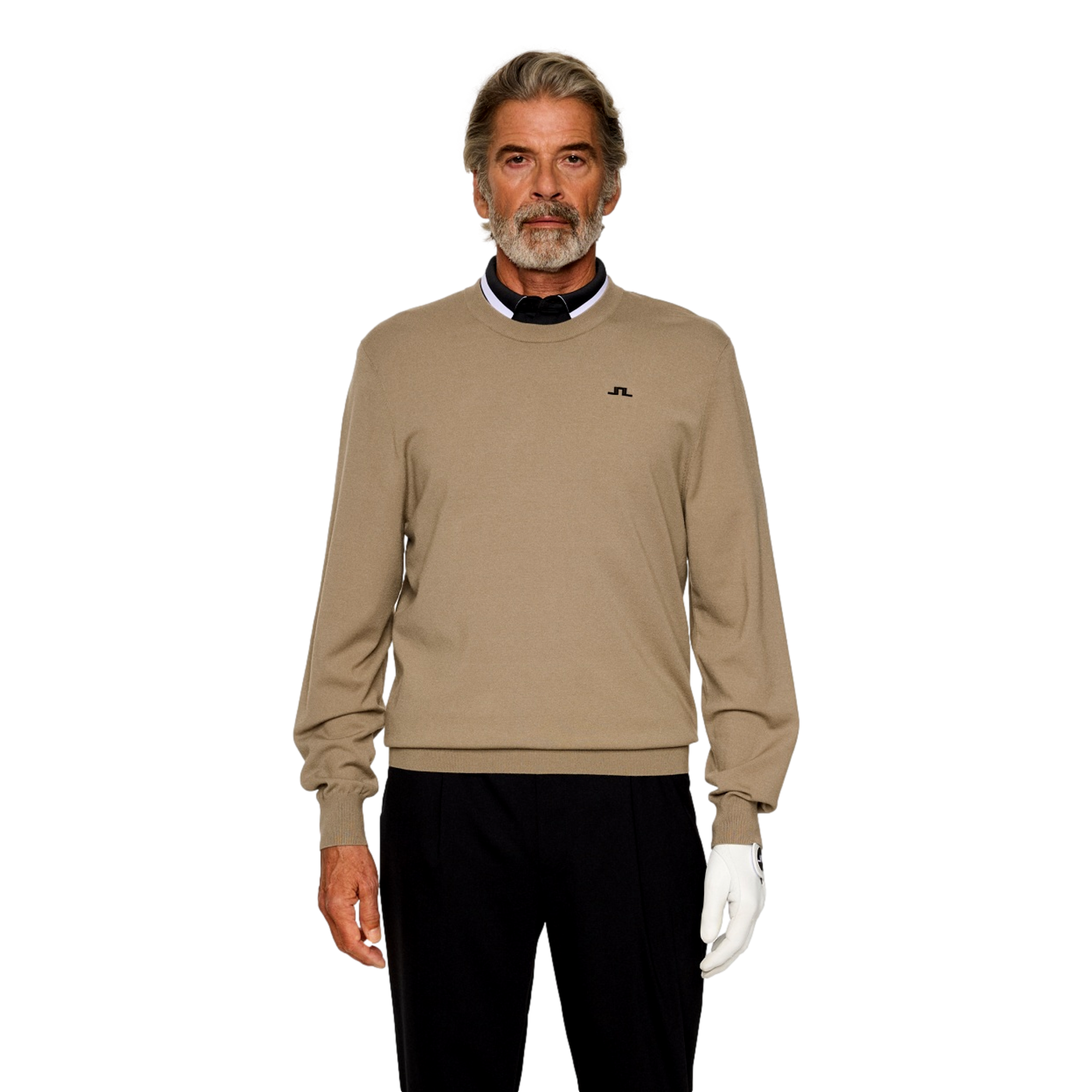 Henry Knitted Men's Crewneck Golf Sweater