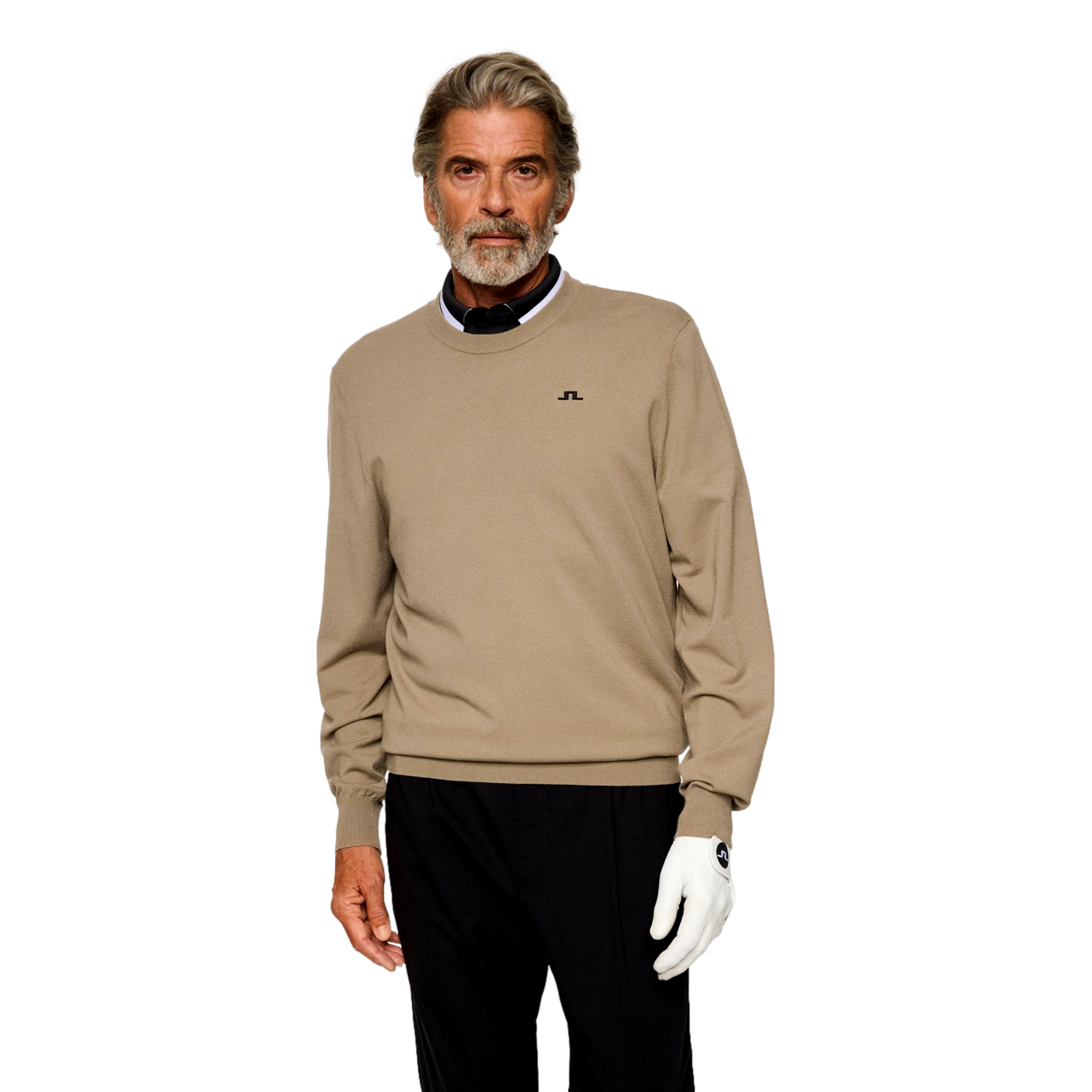 Henry Knitted Men's Crewneck Golf Sweater