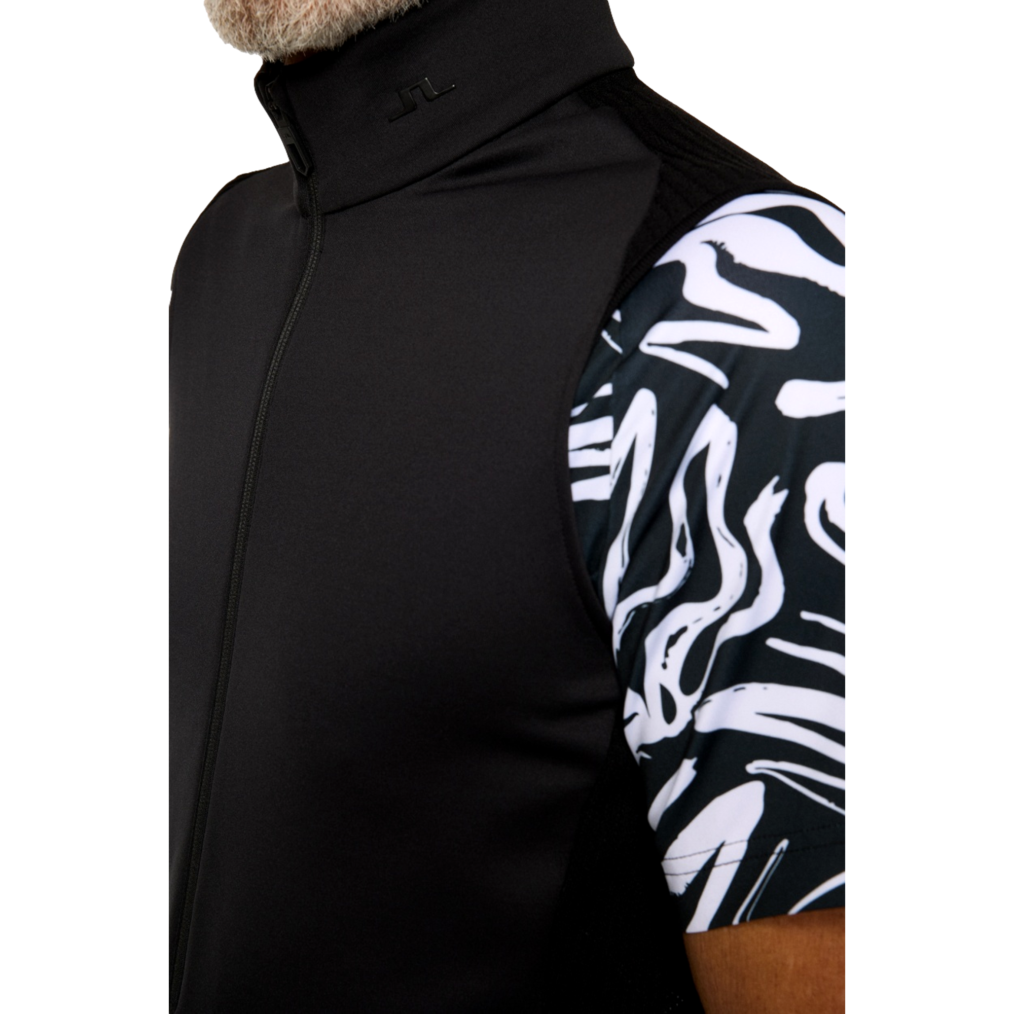 Dane Hybrid Knit Full Zip Men's Golf Vest